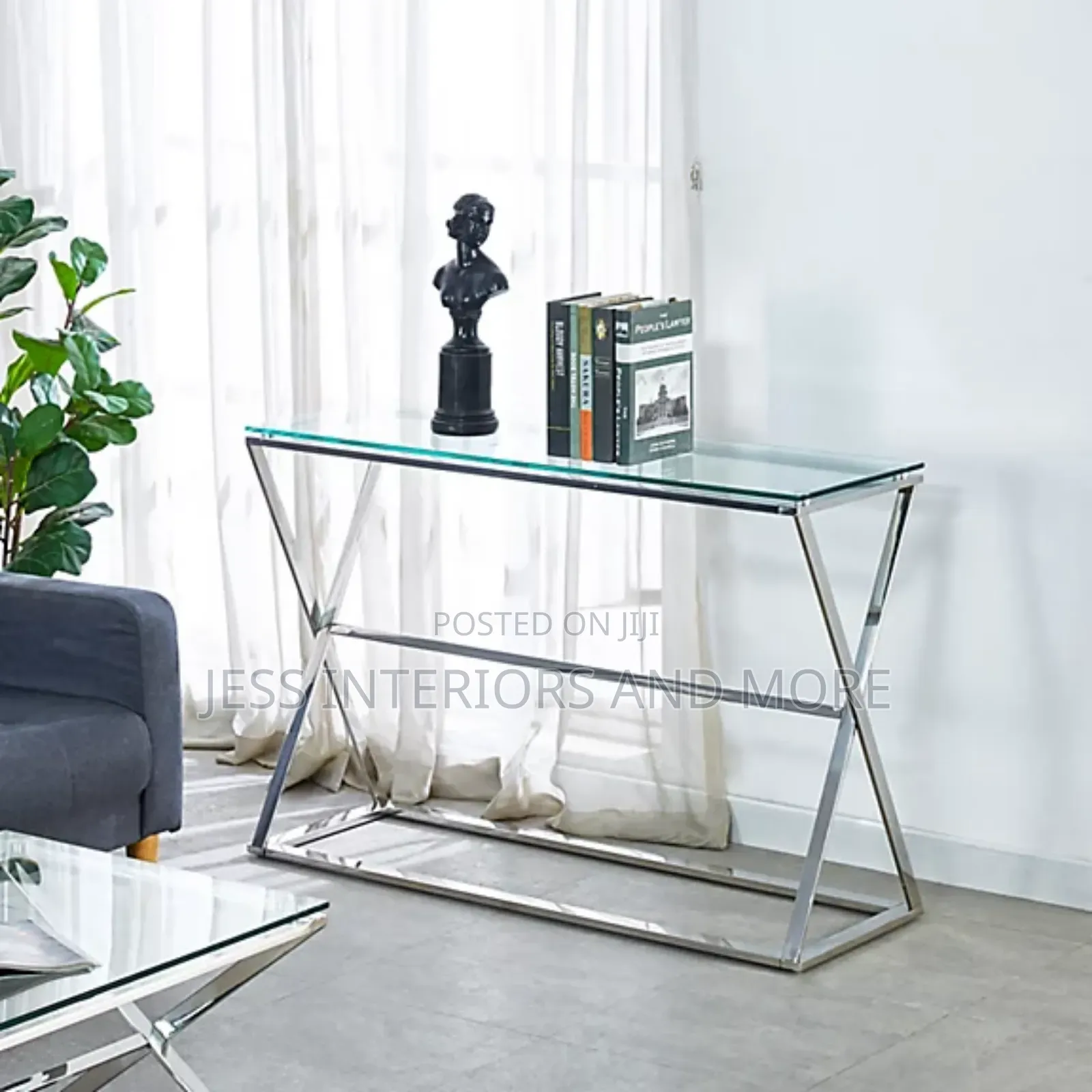 Glass Console Table