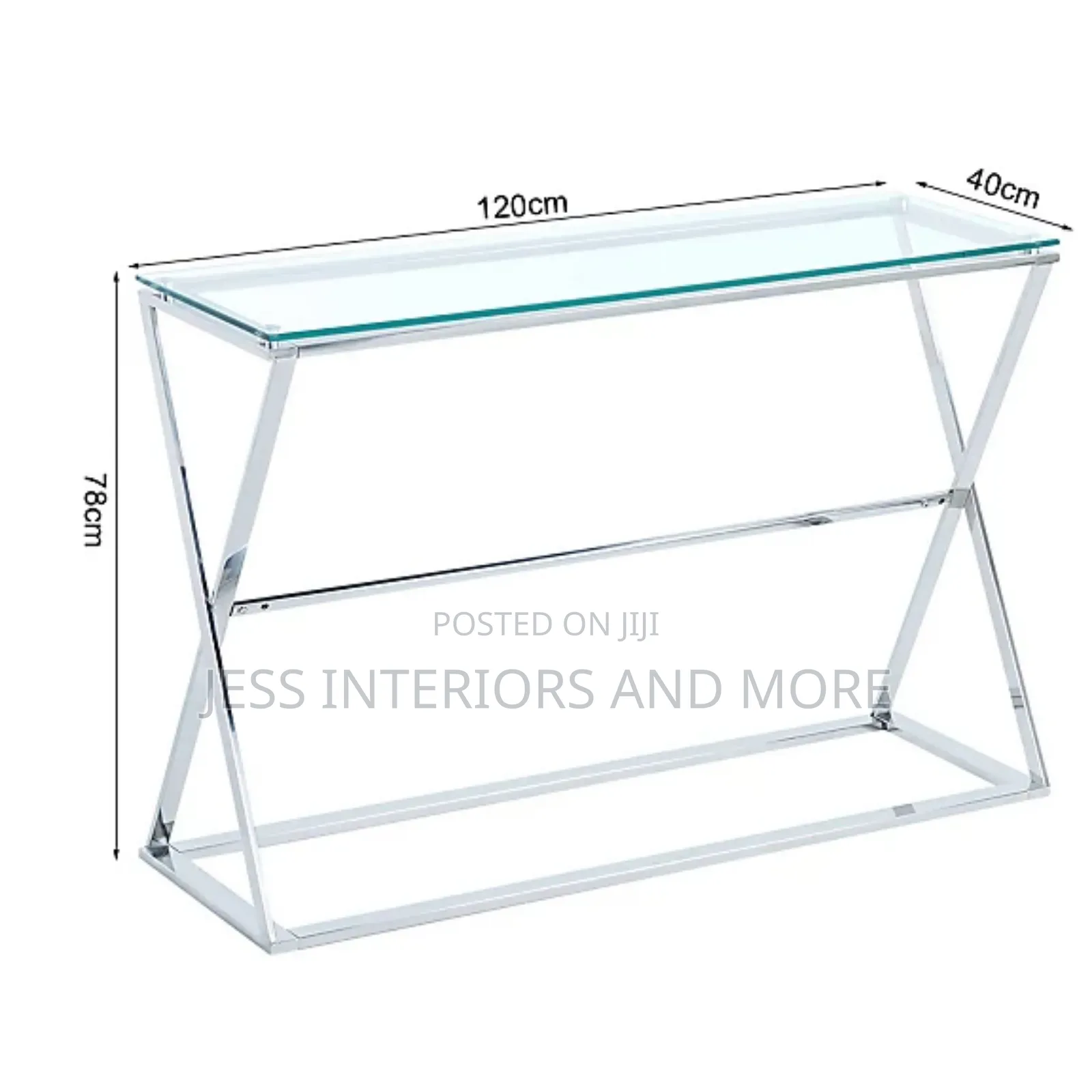 Glass Console Table