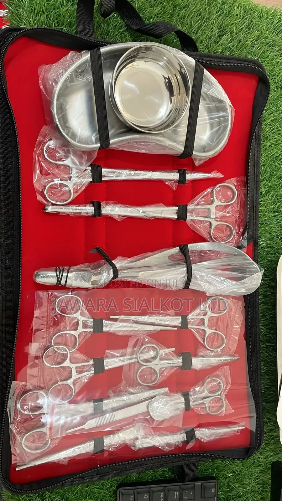 14 Pieces Delivery Set Gynacology Stainless Steel