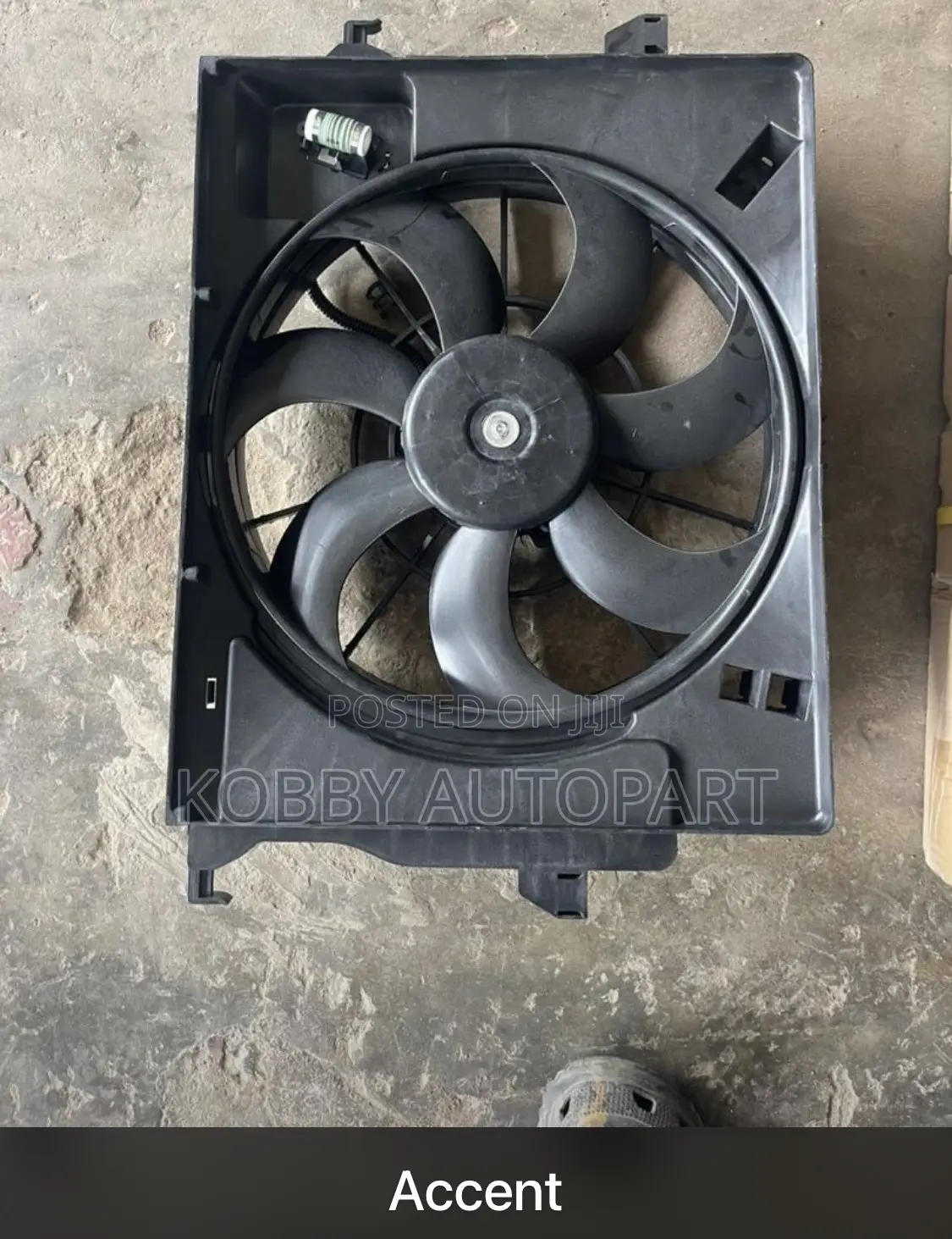Hyundai Accent Radiator Fan 2011 - 2016