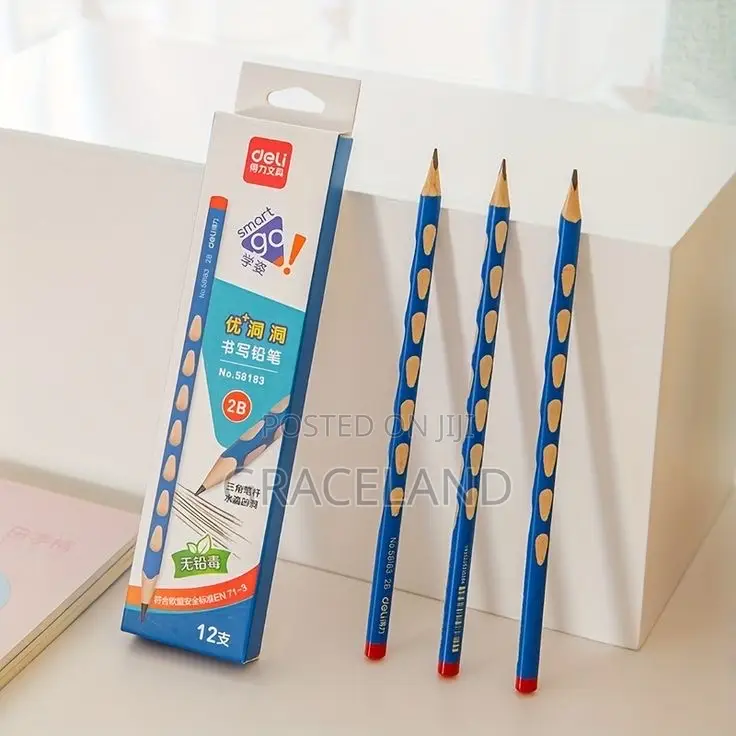 Original Deli Jumbo Groove Graphite Pencil (12 Per Box)