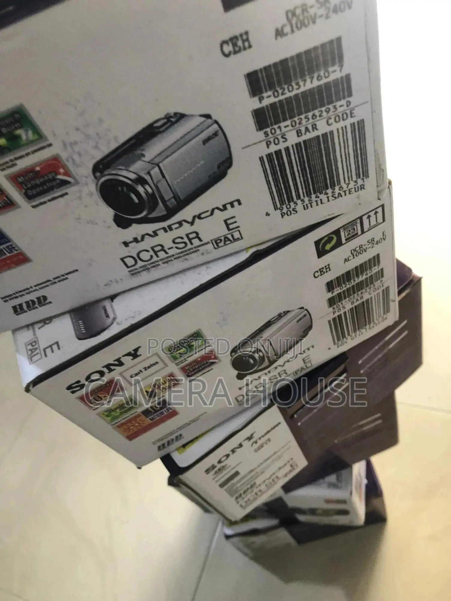 Sony Mini HDR-Sr12 Hd 120gb Camcorder