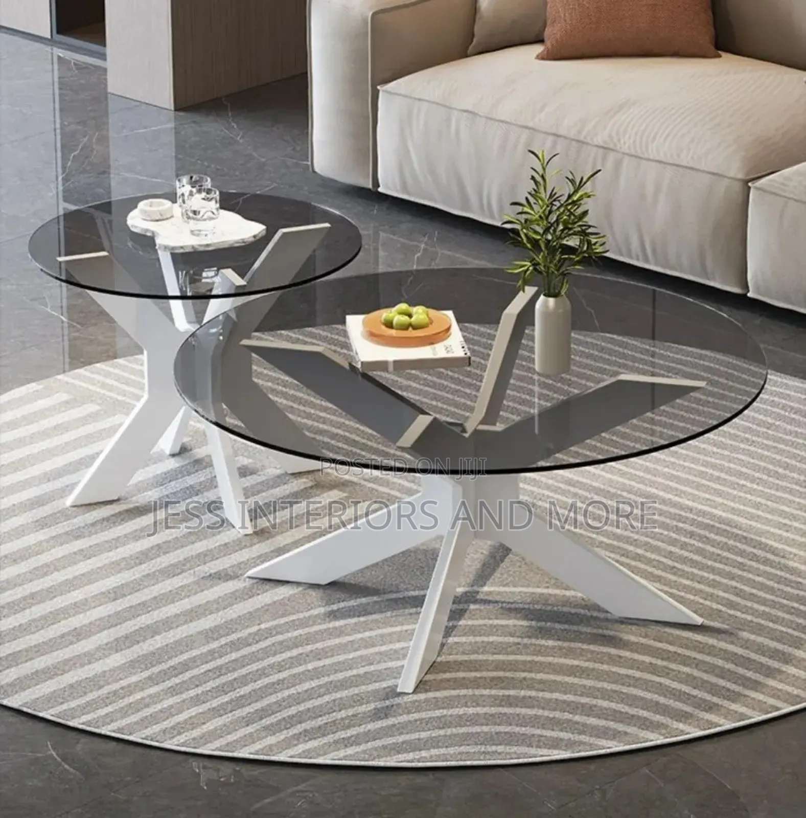 Center Table Set (White)