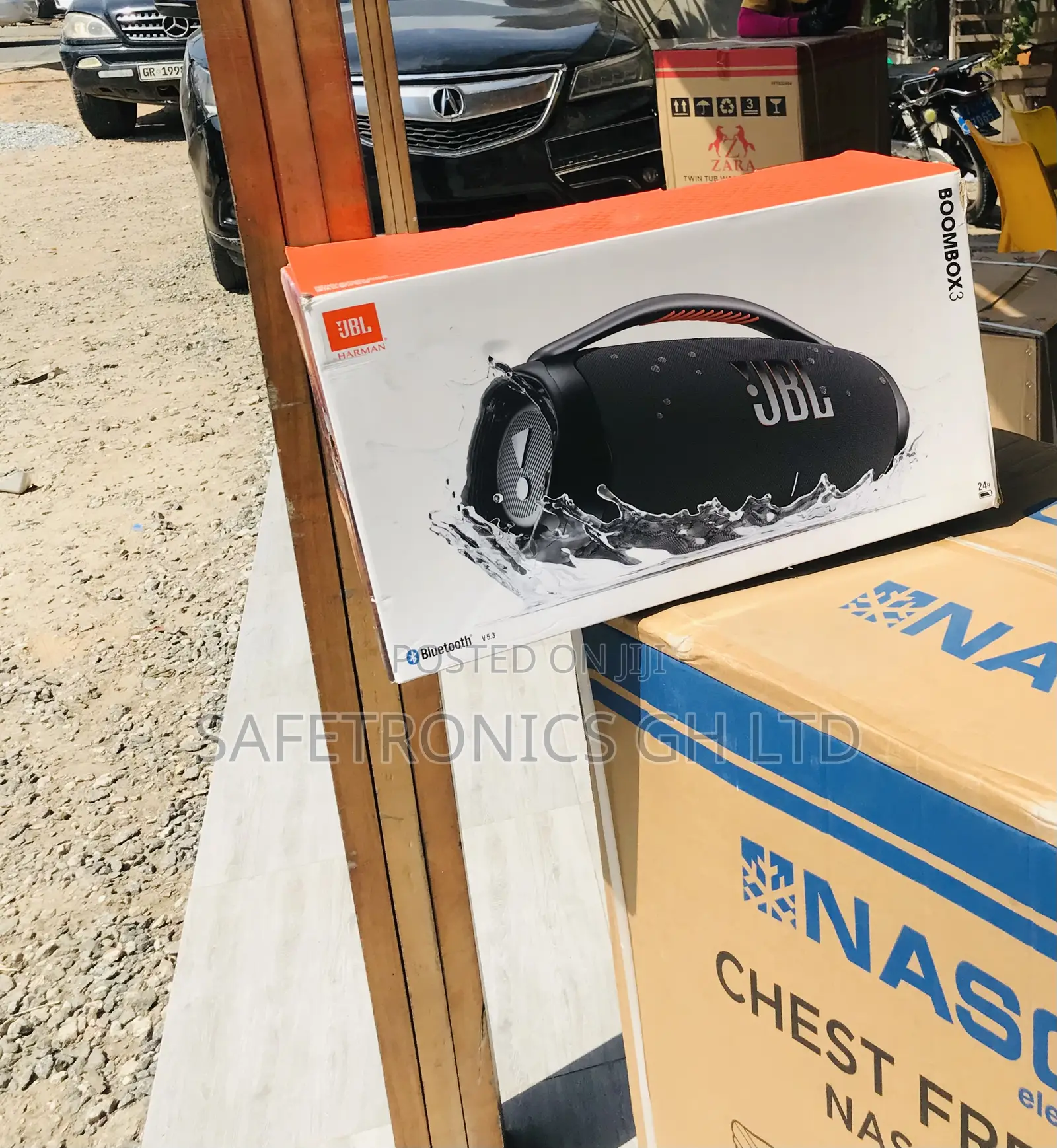 Choose Original Boombox 3 Bluetooth JBL 180 Watts Speaker