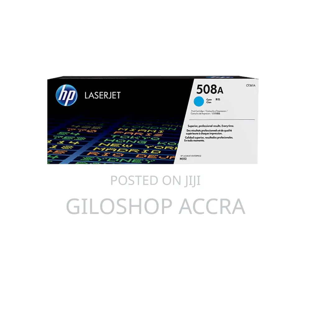 Hp 508a Cyan Original Laserjet Toner Cartridge, Cf361a