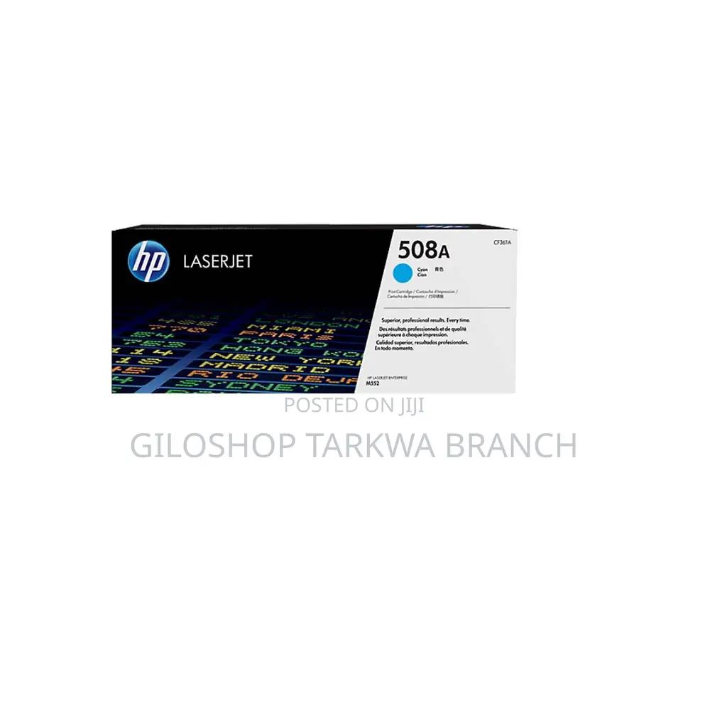 Hp 508a Cyan Original Laserjet Toner Cartridge, Cf361a