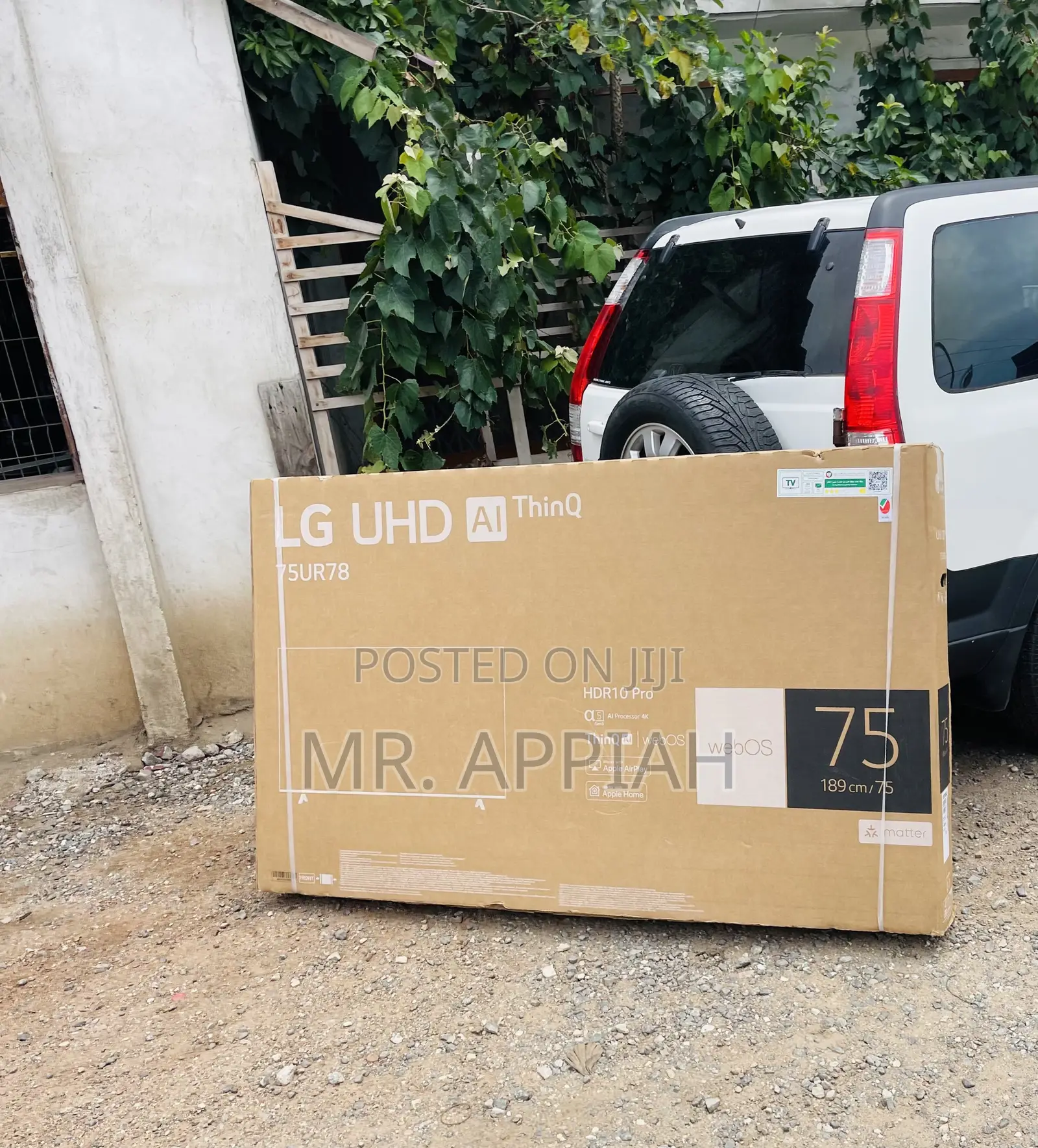 Latest Lg 75ur7800 75” Uhd Smart Electric Television.
