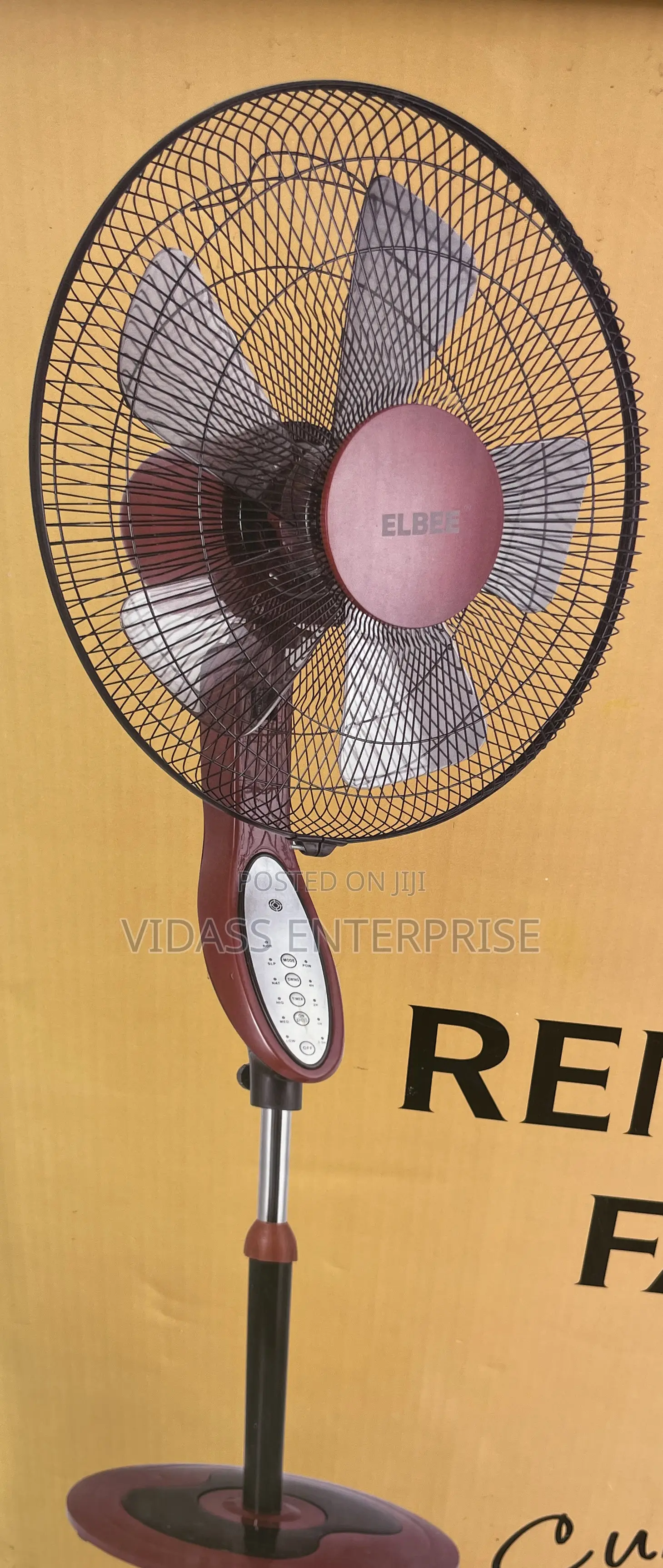 Elbee Remote Control Standing Fan