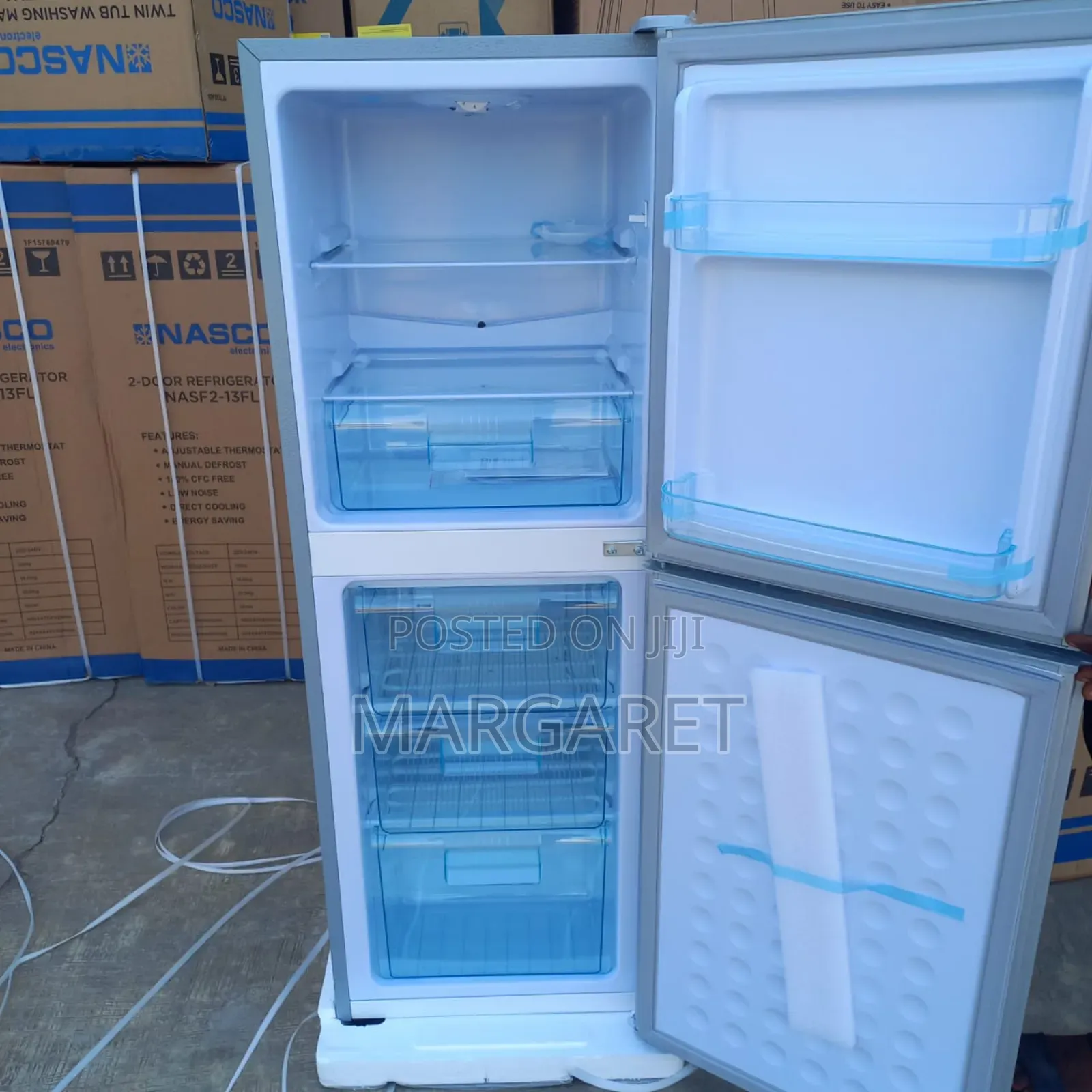 Papa Nie 136 Littres Double Door Nasco Fridge