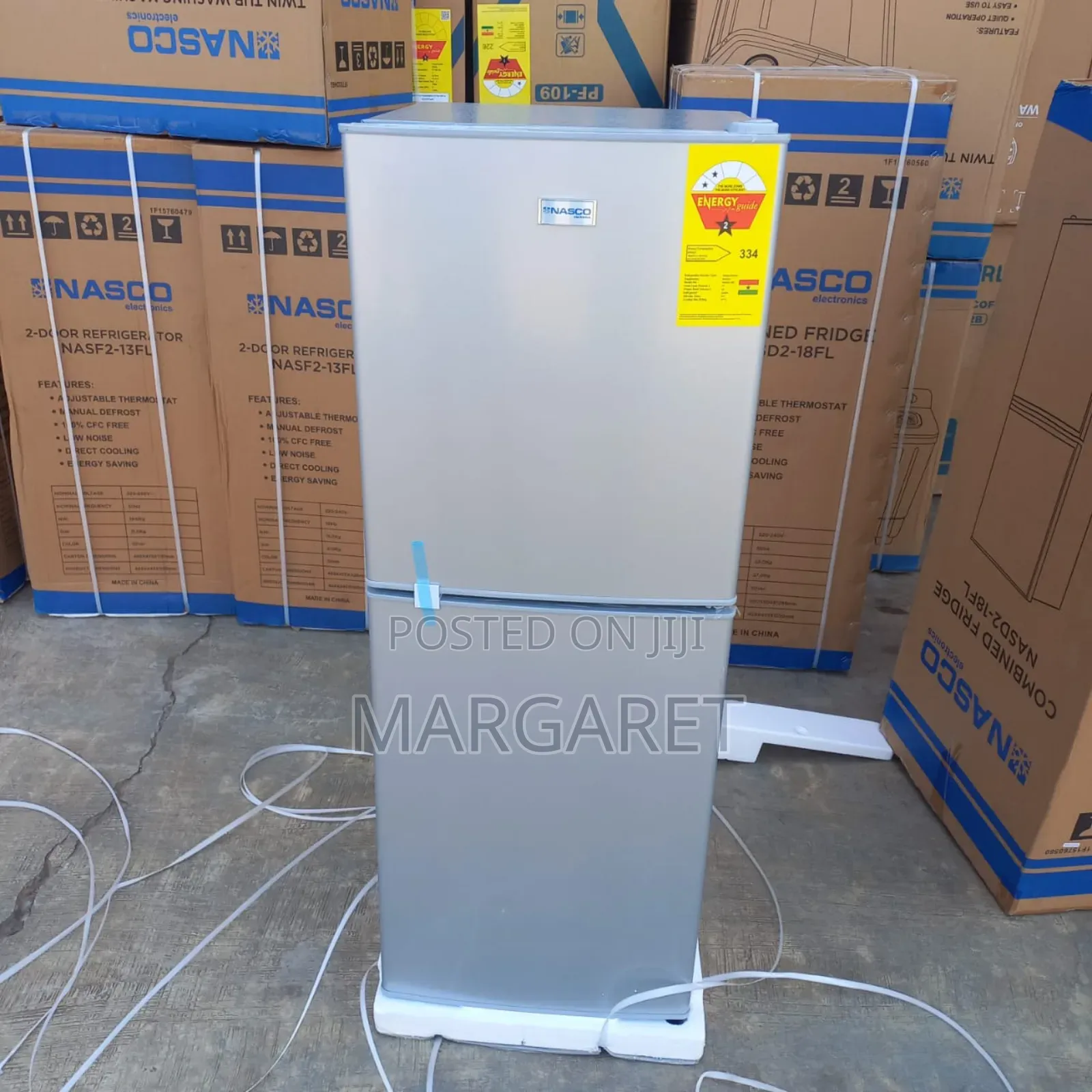 Papa Nie 136 Littres Double Door Nasco Fridge