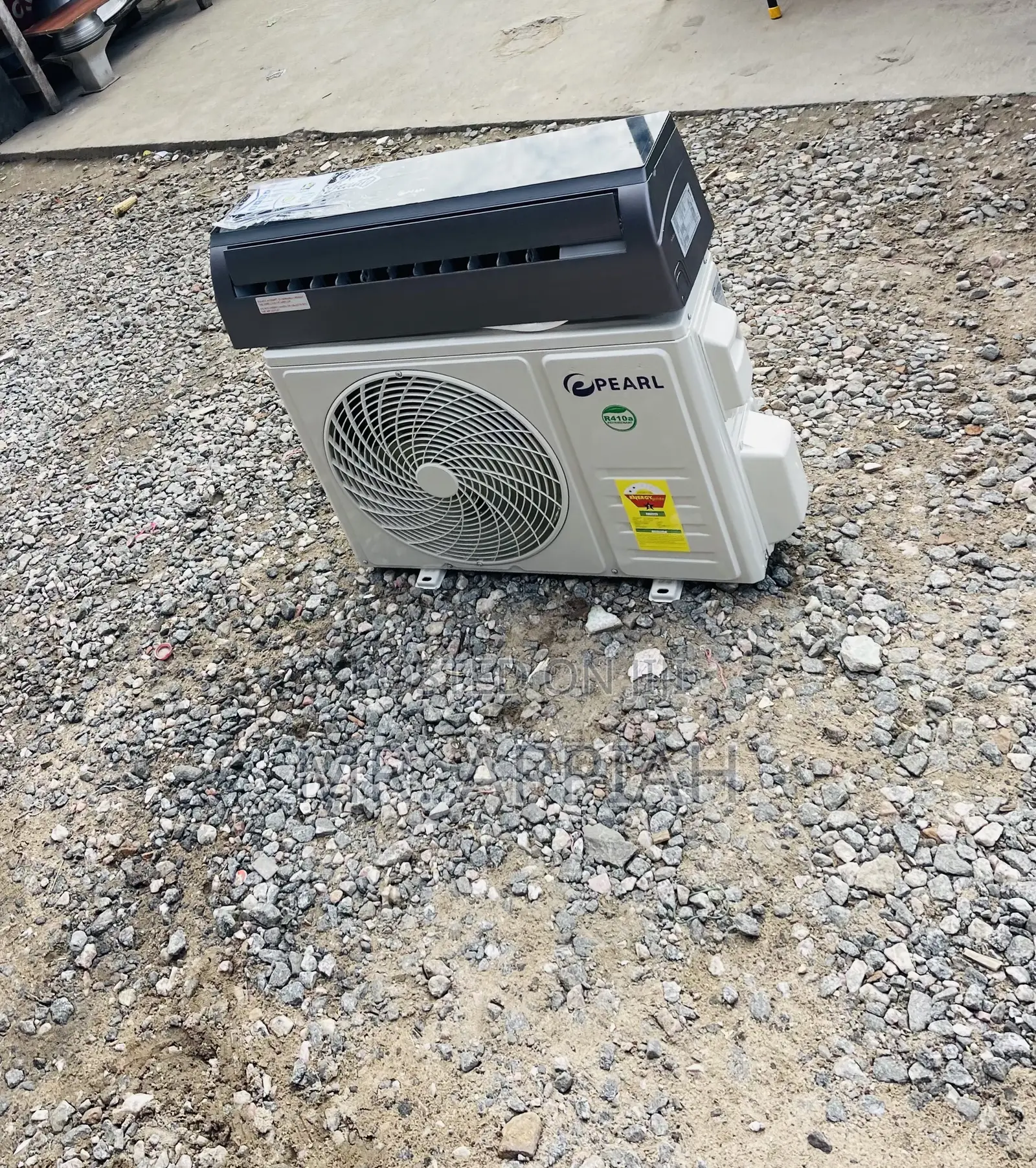 Original Pearl 1.5hp Non Inverter R410 Gas Ac(Black).