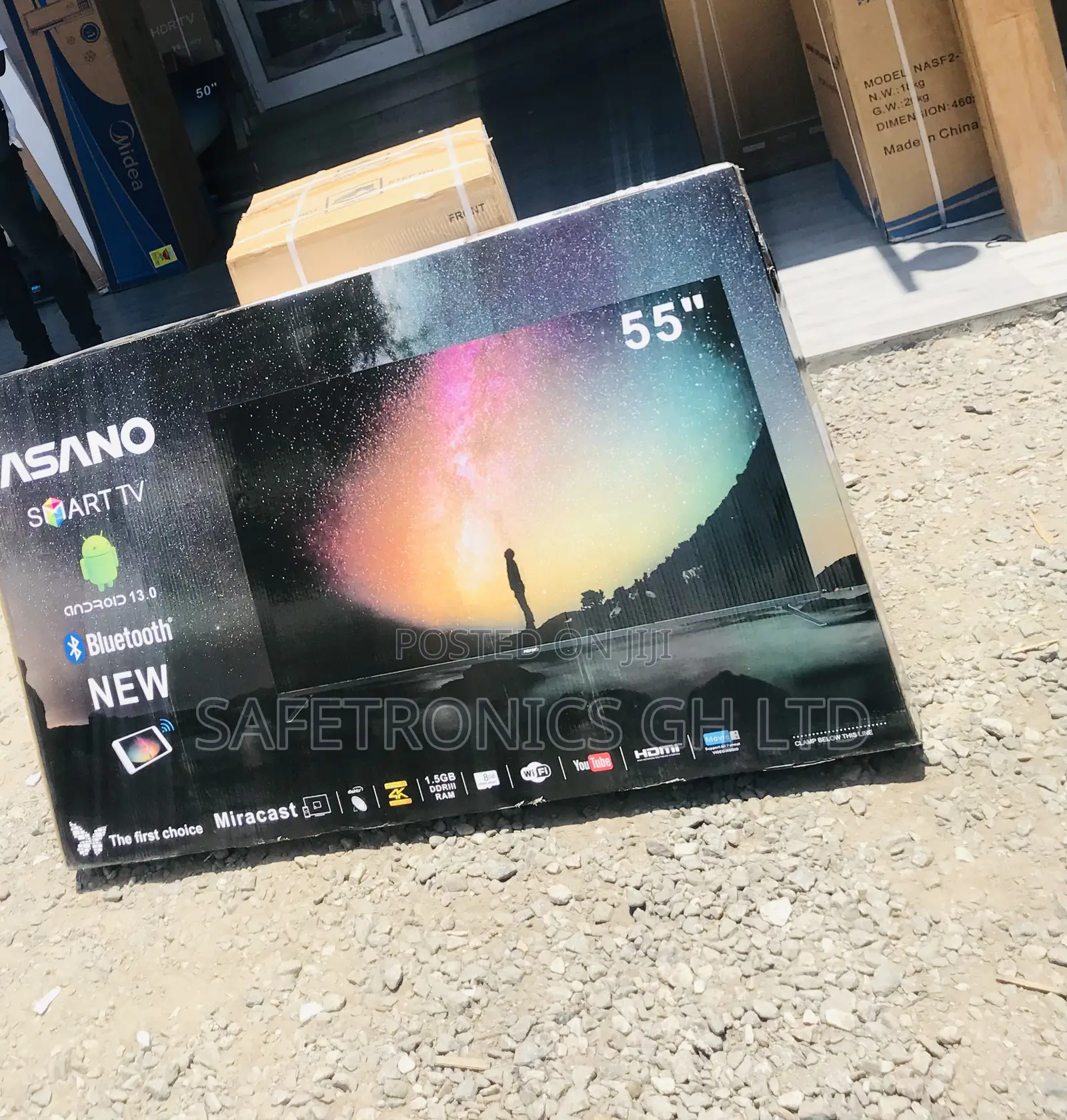 Shop Good 55 Inch Smart Led Asano Android ~ < Tv