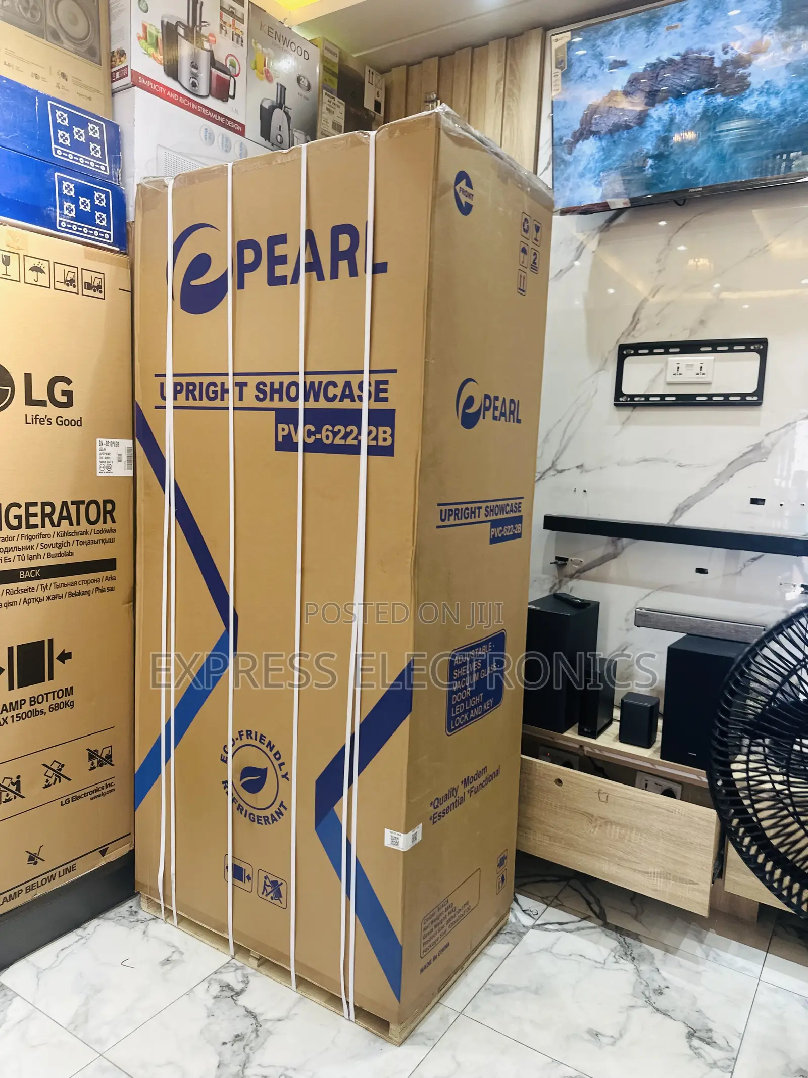 Call and Order for Display Fridge Pearl PVC-622-2b
