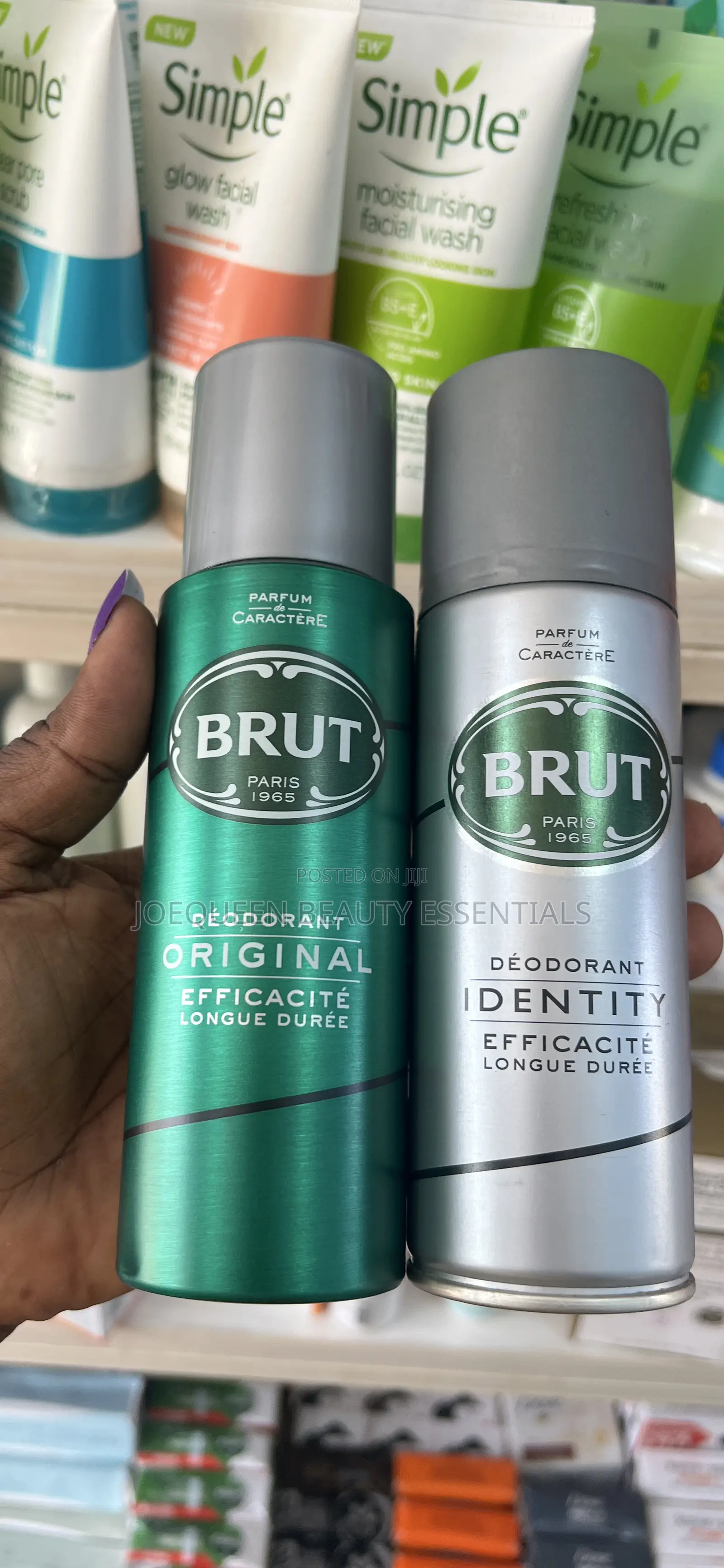 Authentic Brut Spray