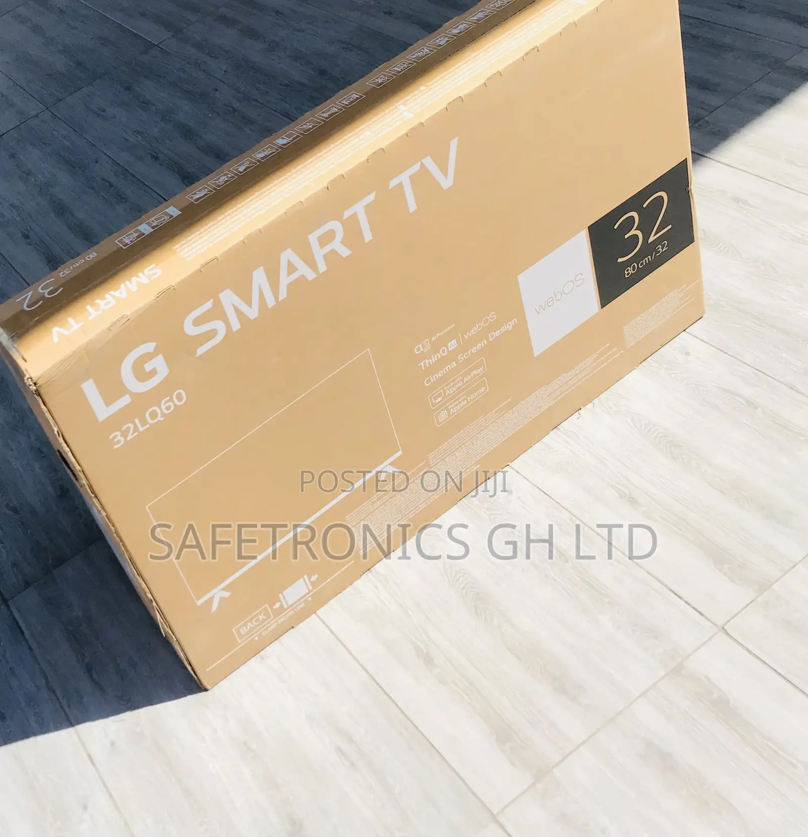 Massive (Black) 32 Inch Smart Full HD Led LG LQ60 Tv