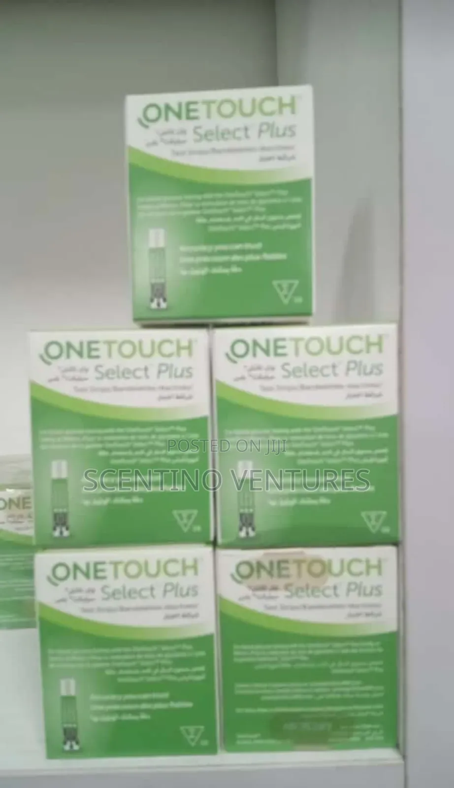 One Touch Select Plus Strips (Glucometer Strips)