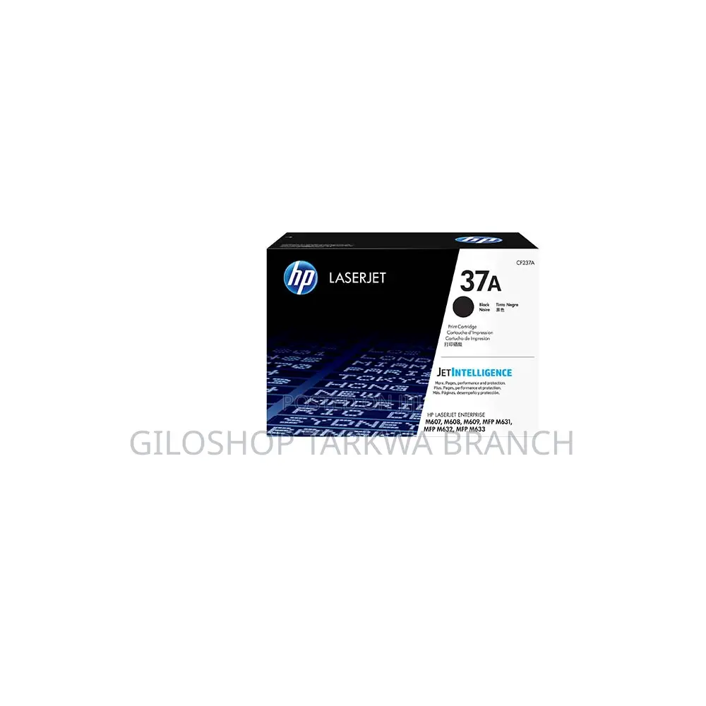 HP 37A Black Original Laserjet Toner Cartridge, CF237A