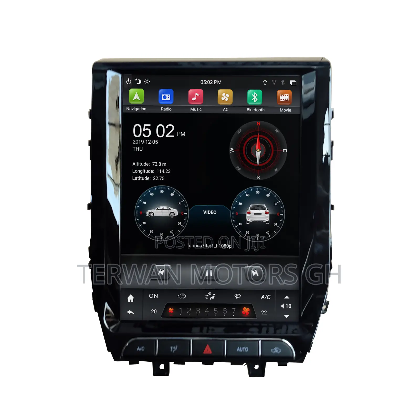 New Android Screen for Landcruiser 200 2016-2017 (Tesla)