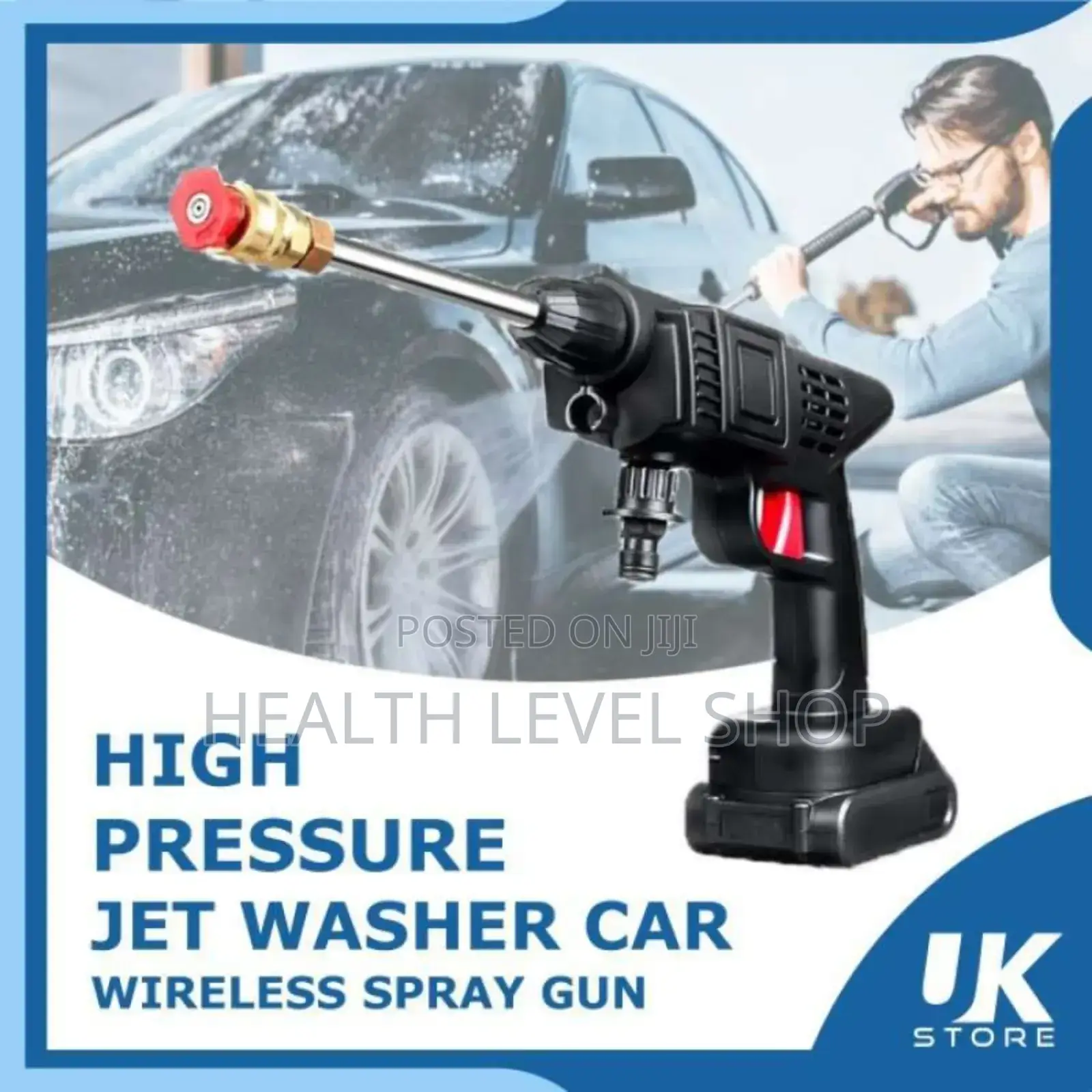 High Pressure 48v Car Washer Double Battery