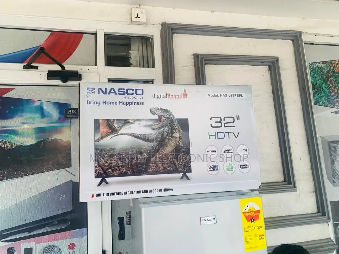 Nasco 32-Inch HDTV - Compact Entertainment for Any Space