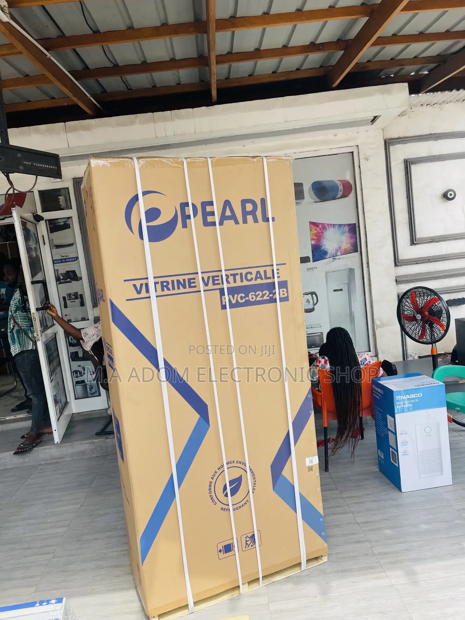 Order Pearl PVC-622-2b Double Door Display Refrigerator.