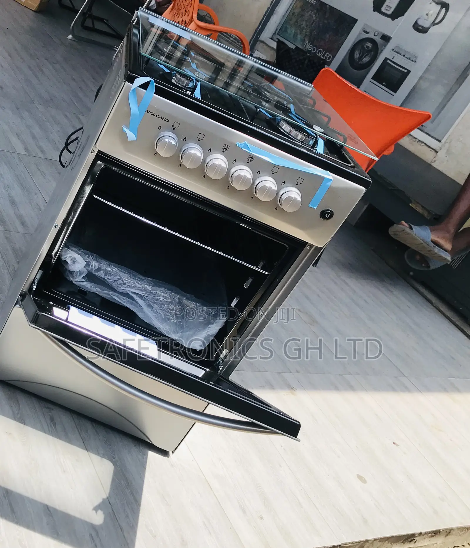 Get Designed 4 Gas ~, Gray Volcano 50/50 Cooker