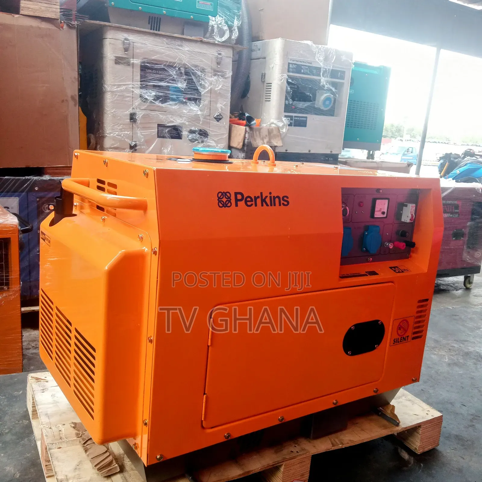 Yellow 10kva Generator Perkins Diesel 13000watt Generator 