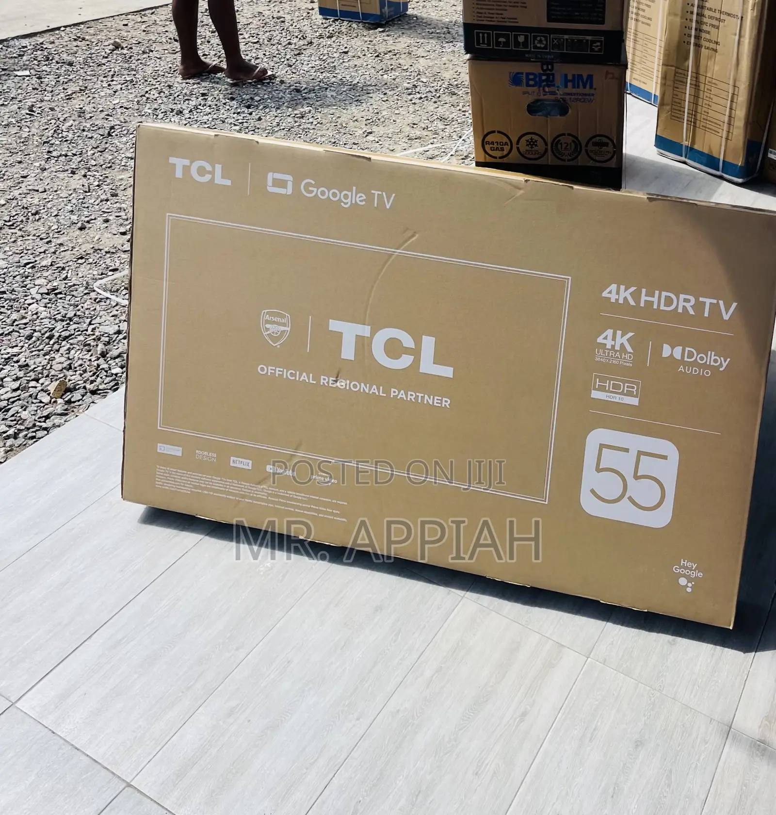 Buy Classic TCL 55p635 55” HDR Smart Electric Tv.