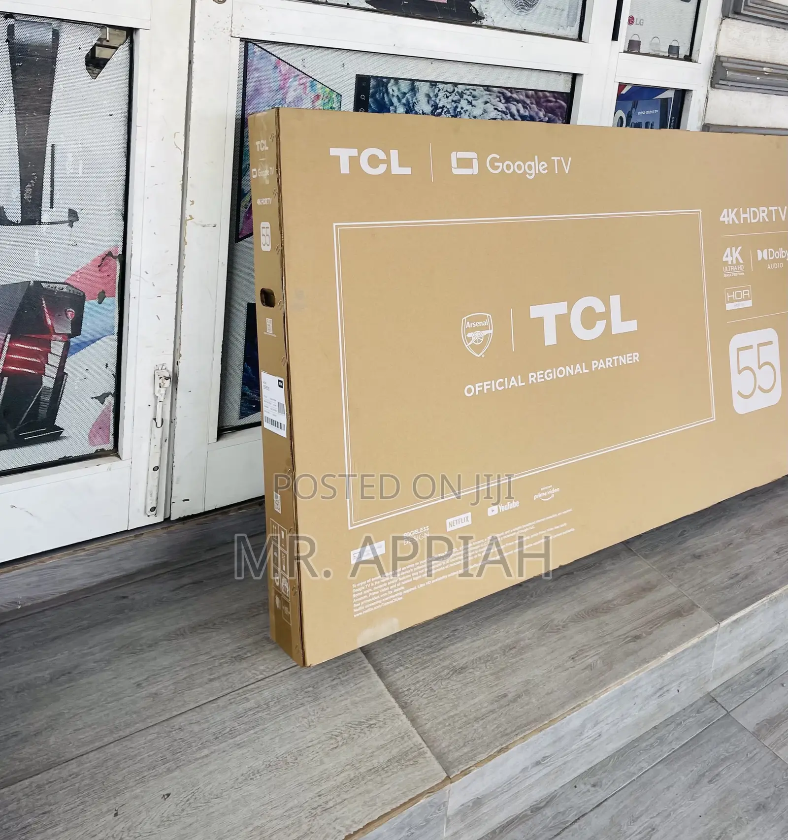Buy Classic TCL 55p635 55” Uhd Smart Electric Television