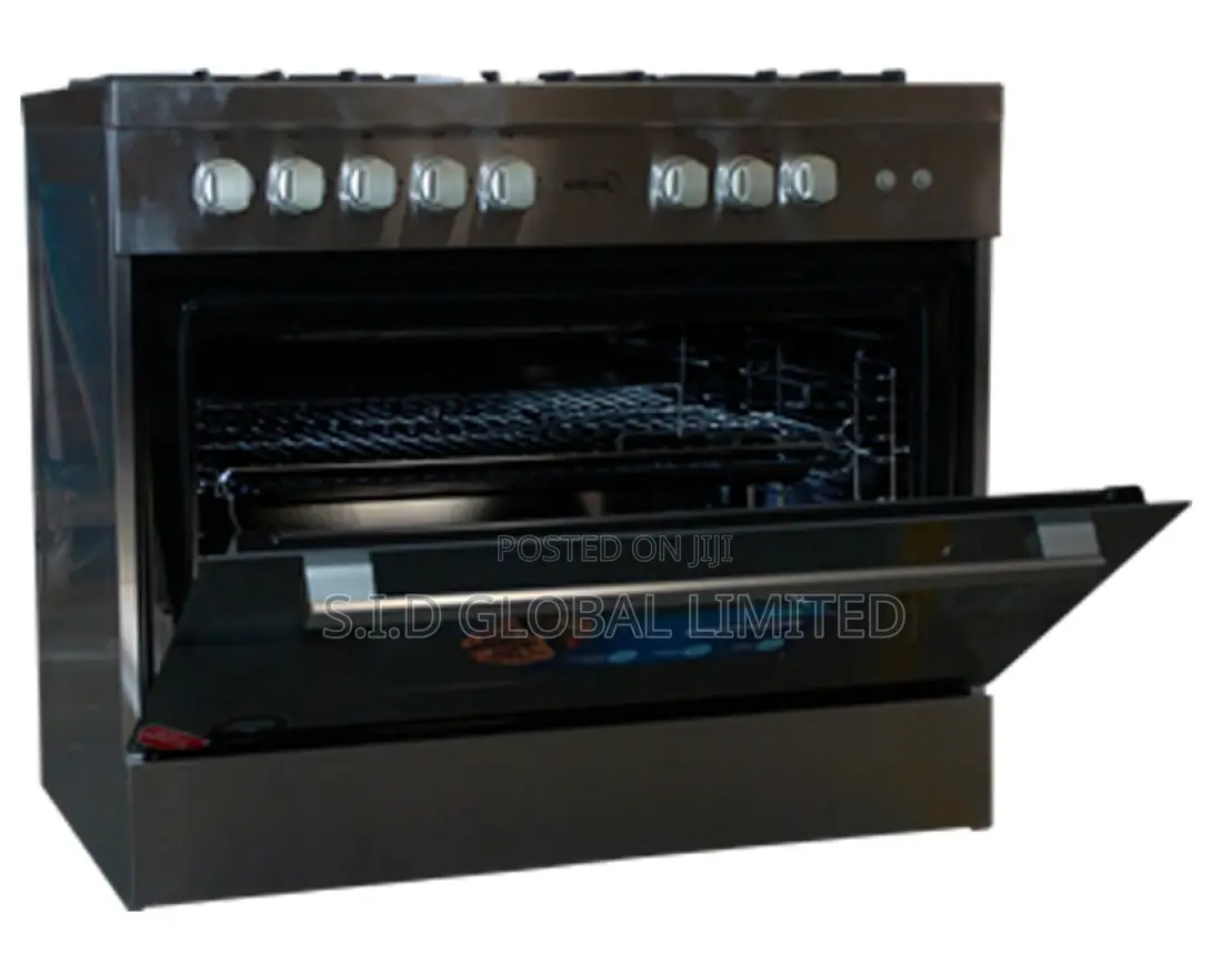 Embrace the Allure of MIDEA-5-BURNER-GAS-COOKER-WITH-OVEN