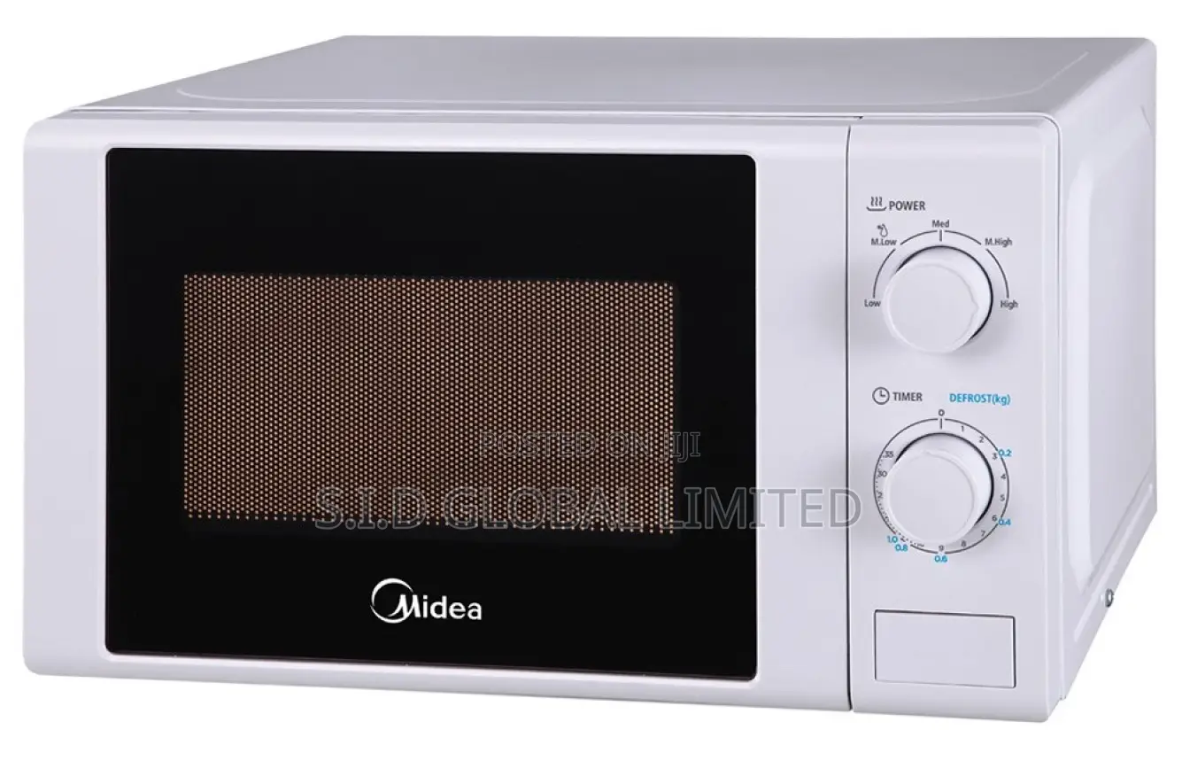 Filling Home With MIDEA-20LTR-GRILL-MICROWAVE-SILVER