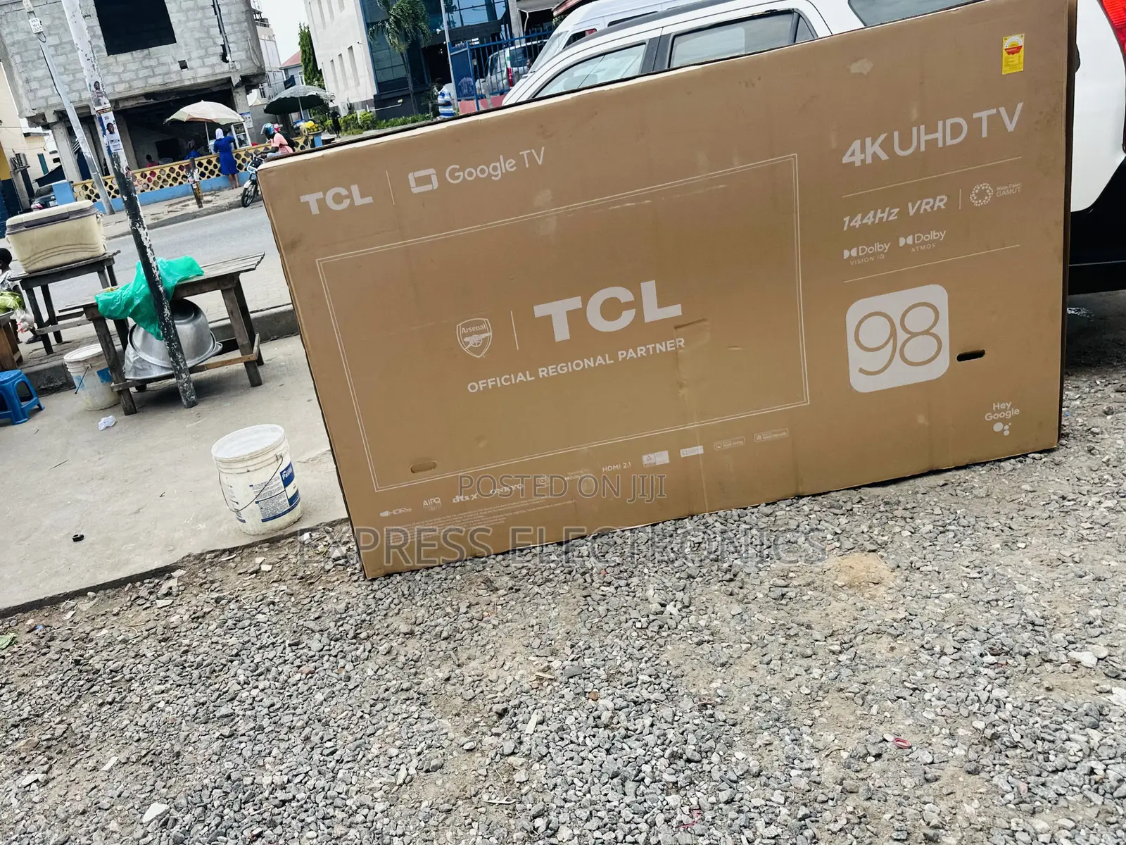 Dynamic Sleek New Slim UHD Android Smart TCL 98”P745