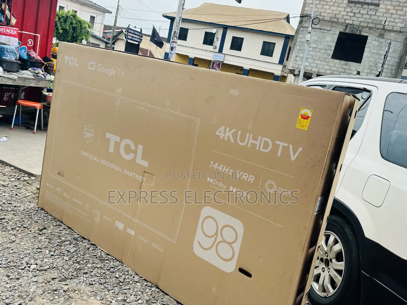 Quality Sleek New Slim Android  98”P745 UHD Smart