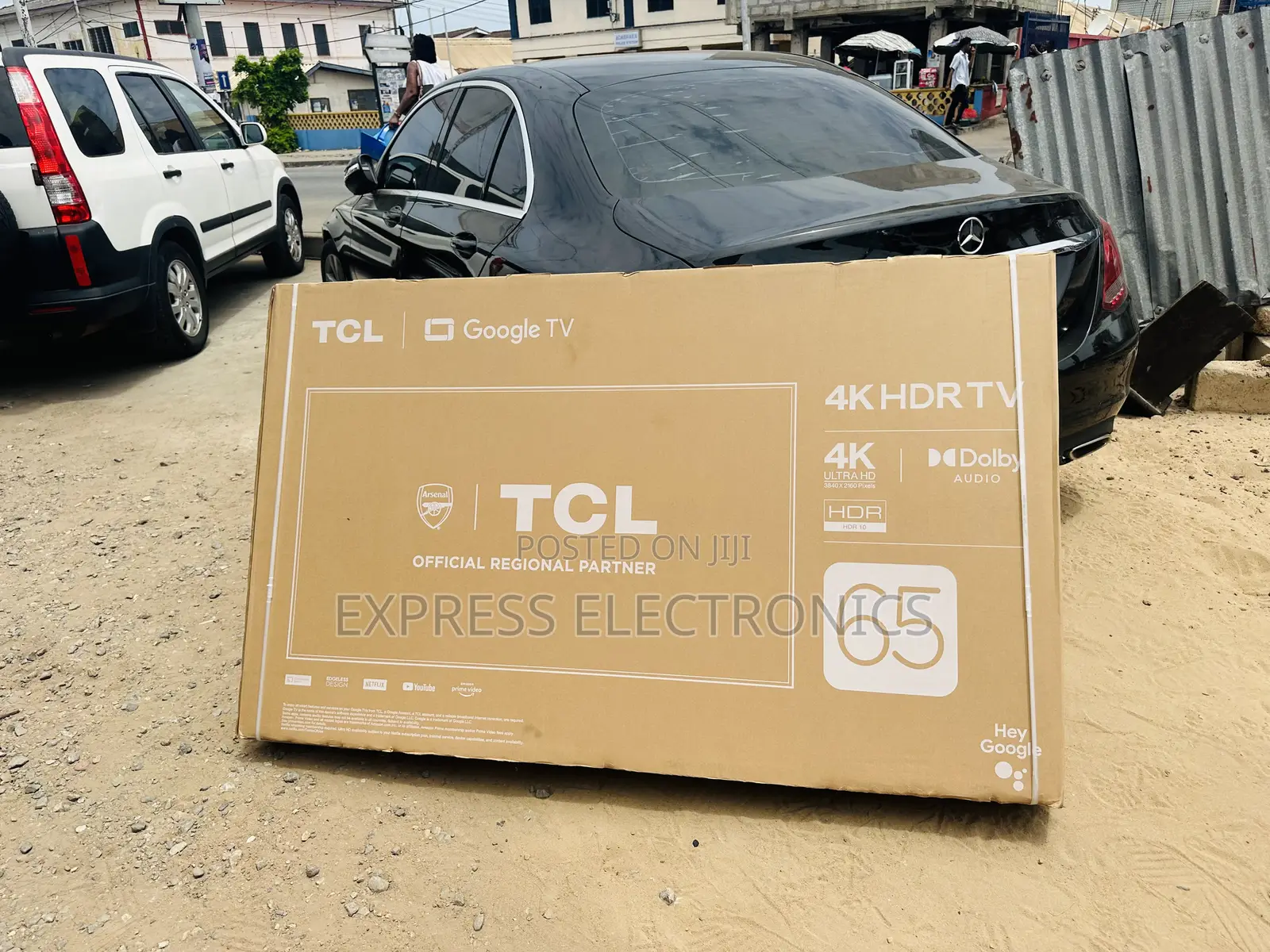 Voice Control Uhd Smart TCL 65”P635 Television