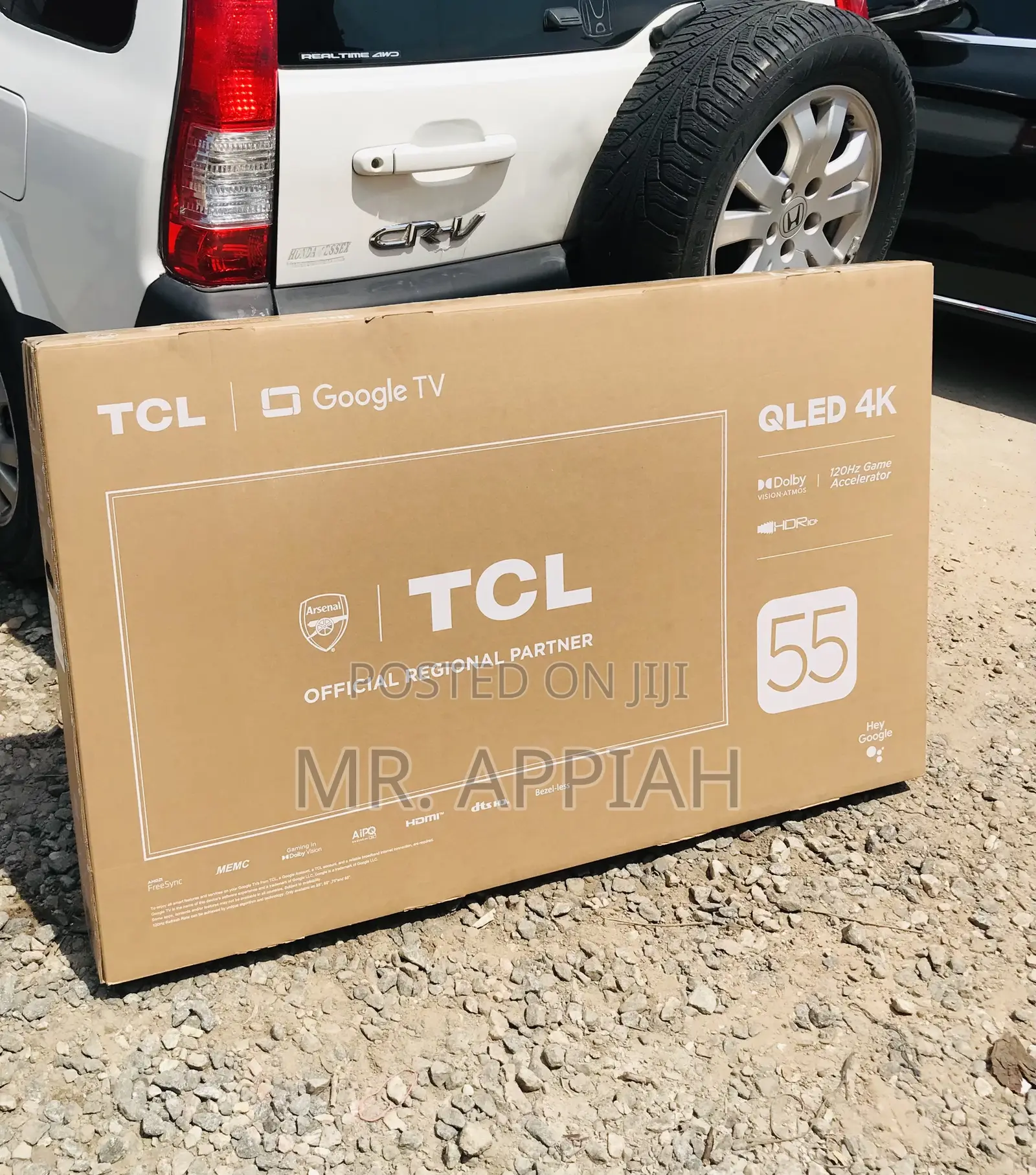 Fabulous TCL 55p635 55” HDR Frameless Google Electric Tv.
