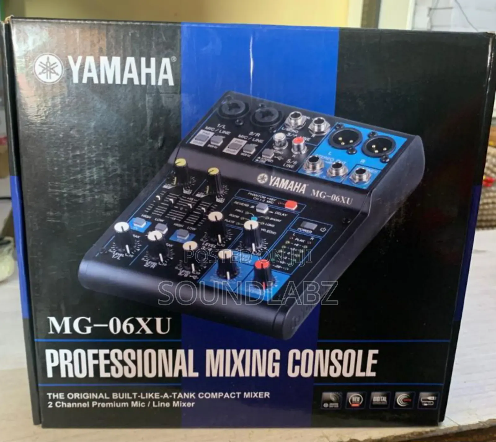 Yamaha MG06 6-Input Compact Stereo Mixer