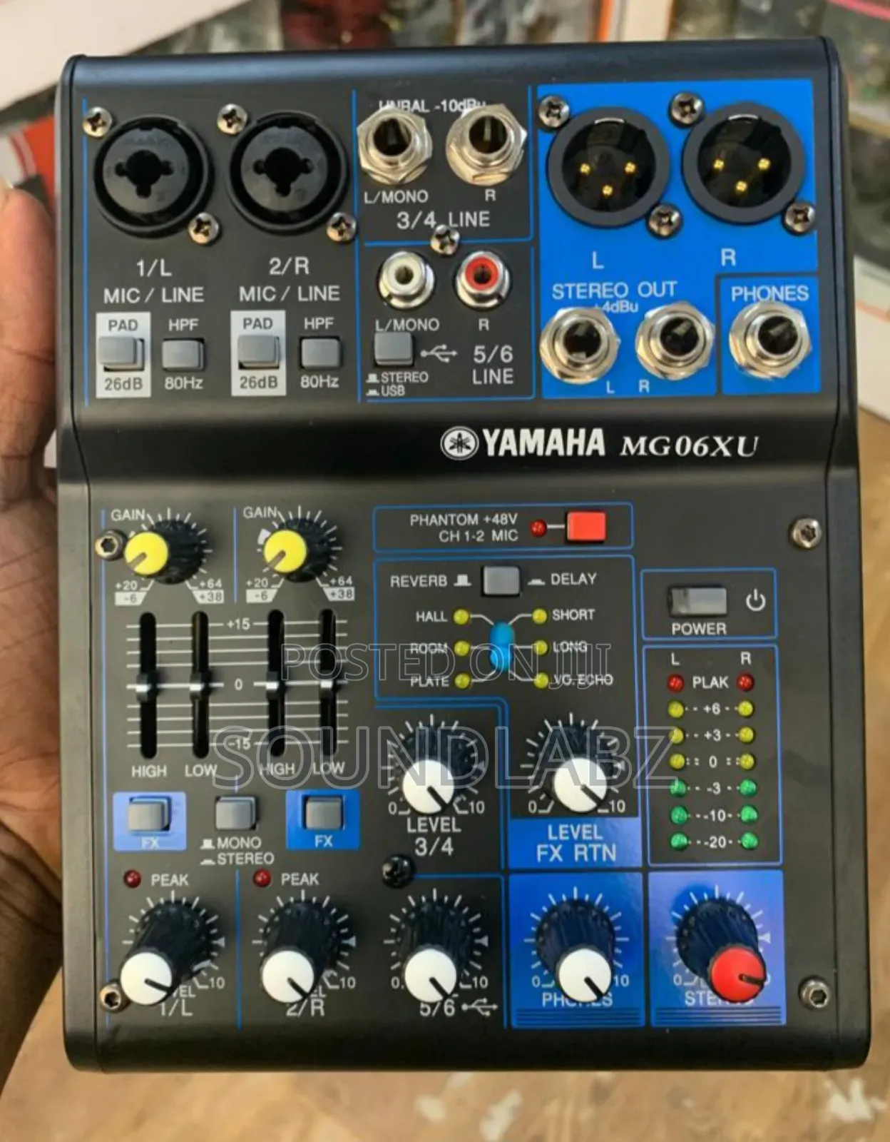 Yamaha MG06 6-Input Compact Stereo Mixer