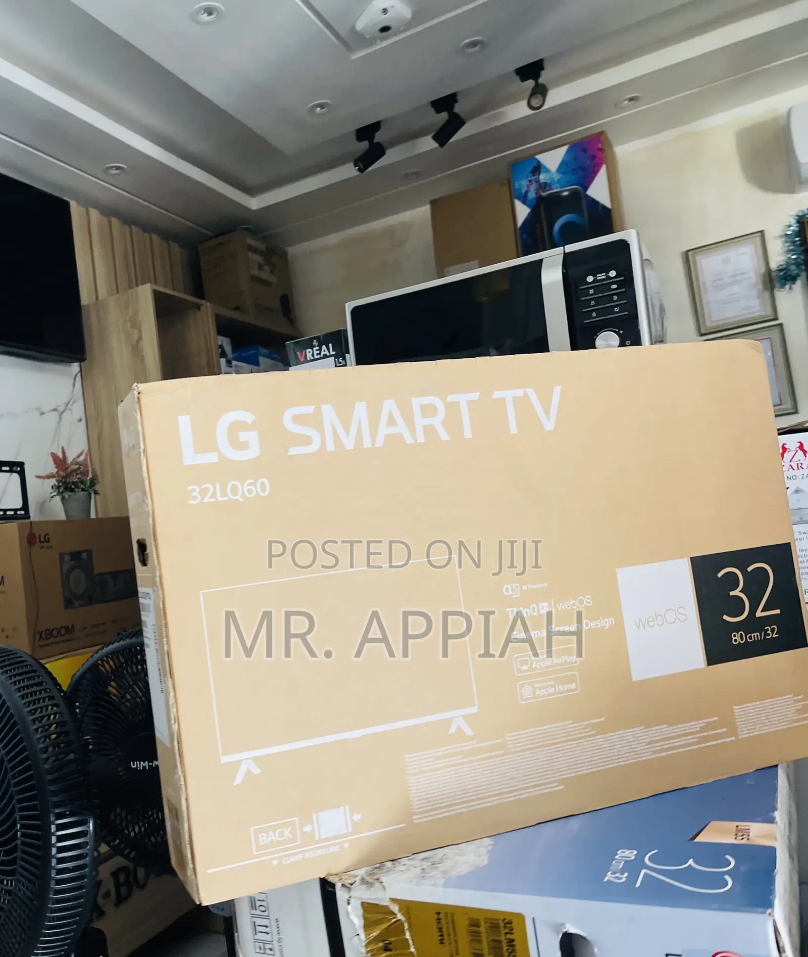 Order Authentic Lg32lq60 32” HDR Smart Television, Black
