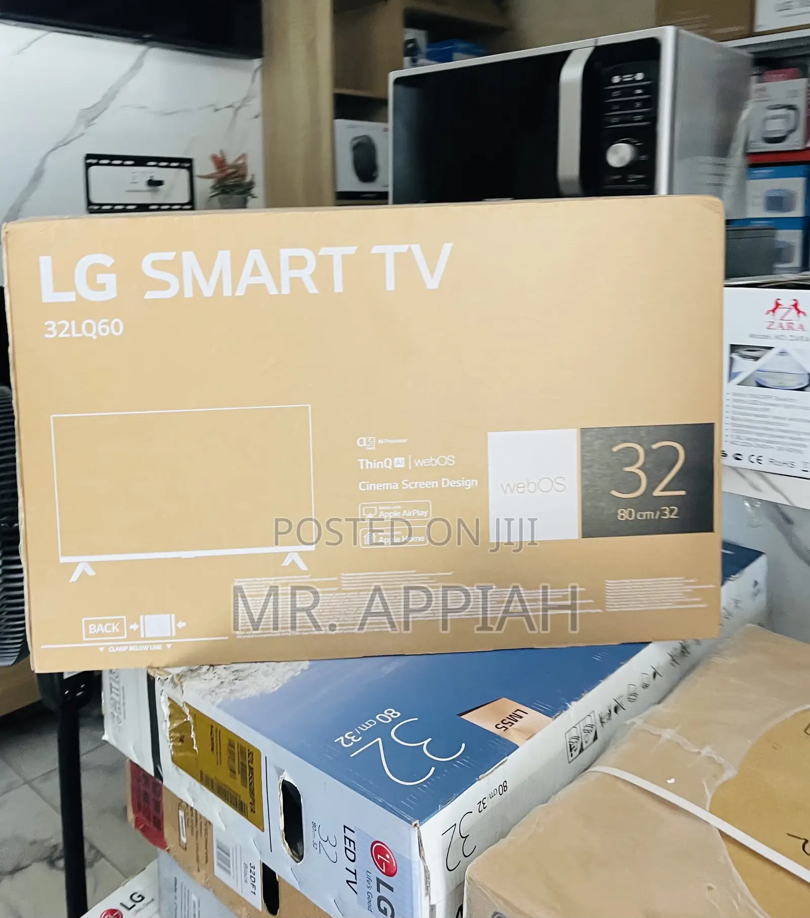 Order Authentic Lg32lq60 32” HDR Smart Television, Black