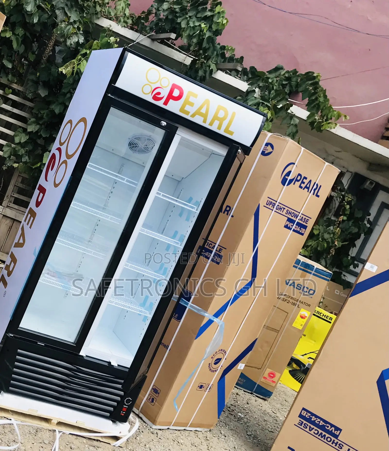 Grab Authentic: Pearl Display Glass Doubledoor PVC-622