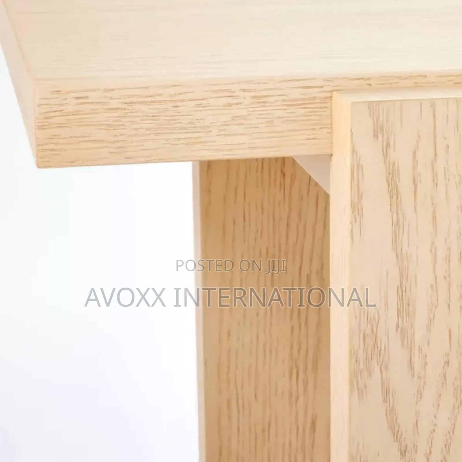 Bleached Oak Console Table Natural Wood - Threshold