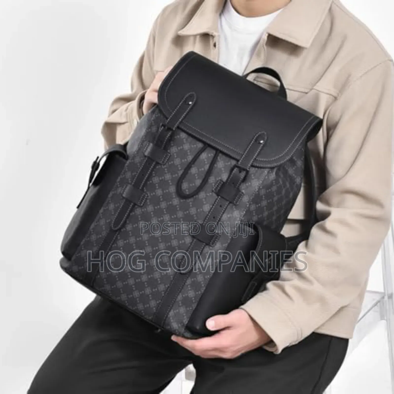 Leather Laptop Travel Backpack School Bag in Accra- Fast Delivery