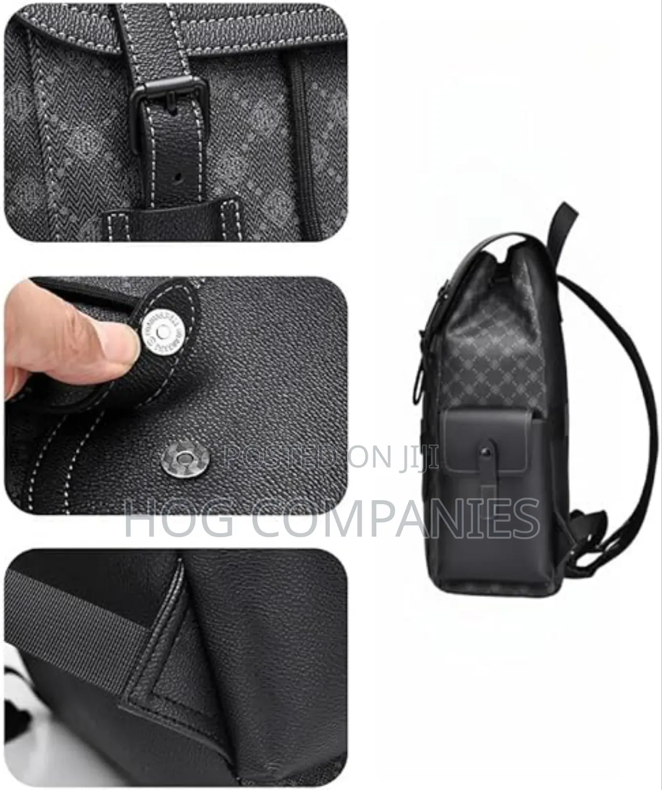 Leather Laptop Travel Backpack School Bag in Accra- Fast Delivery