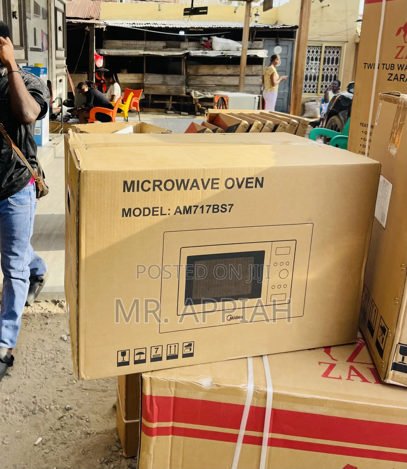 17liters Midea Built-in Electric Microwave Oven(Am717bs7).