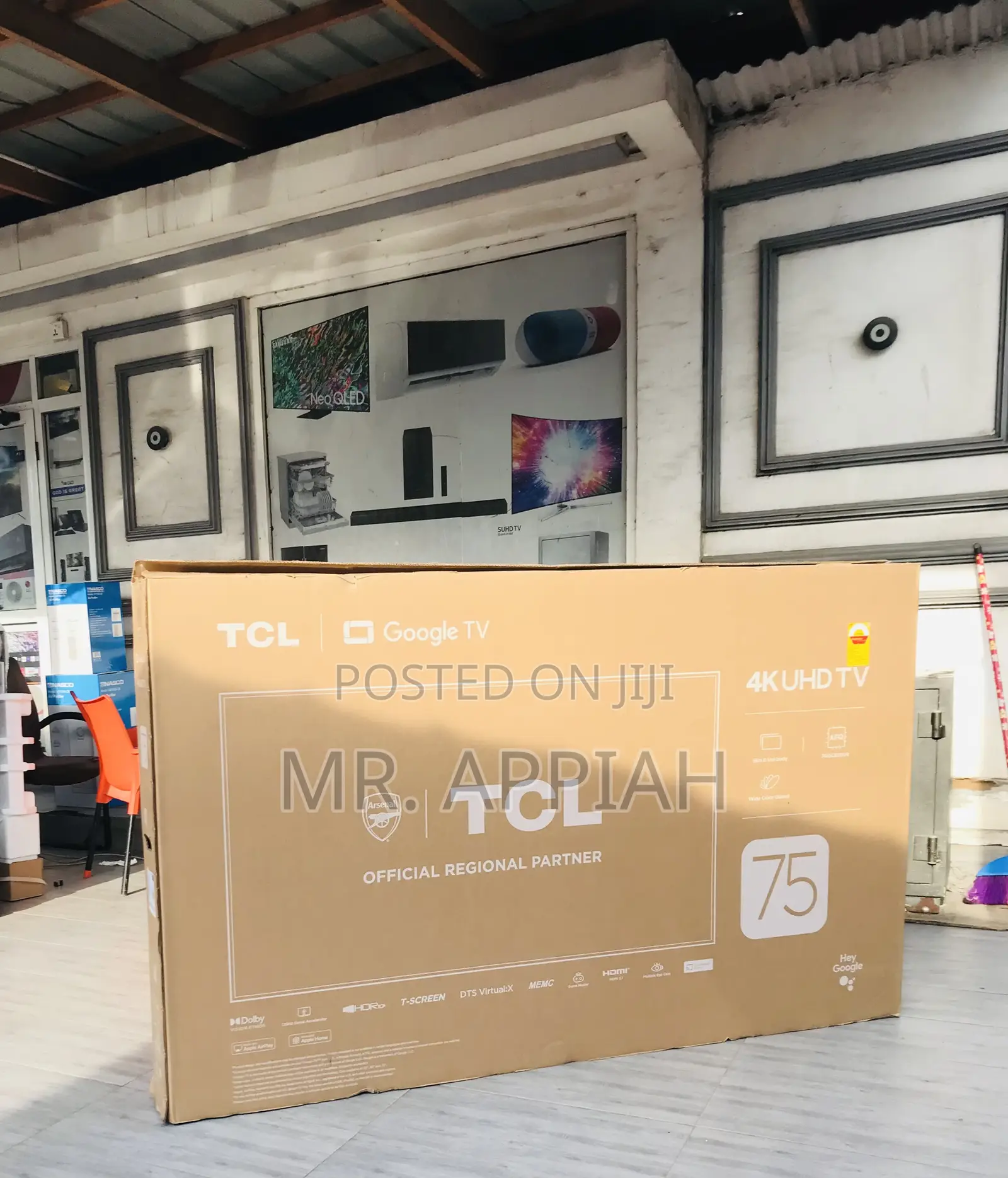 Order Authentic TCL 75p755 75” Ultra Hd Smart Television