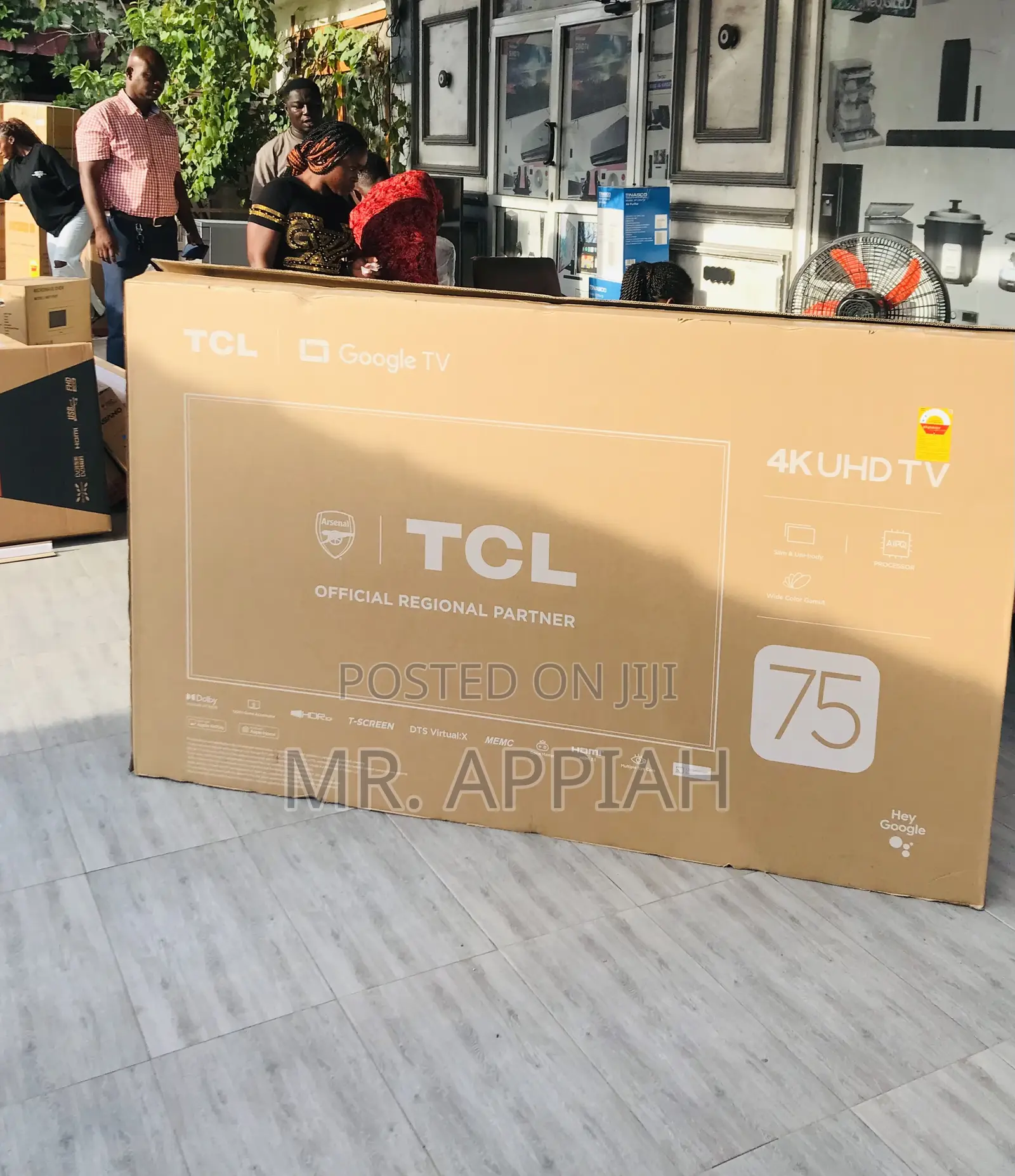 Order Affordable TCL 75p755 75” Ultra Hd Google Tv.