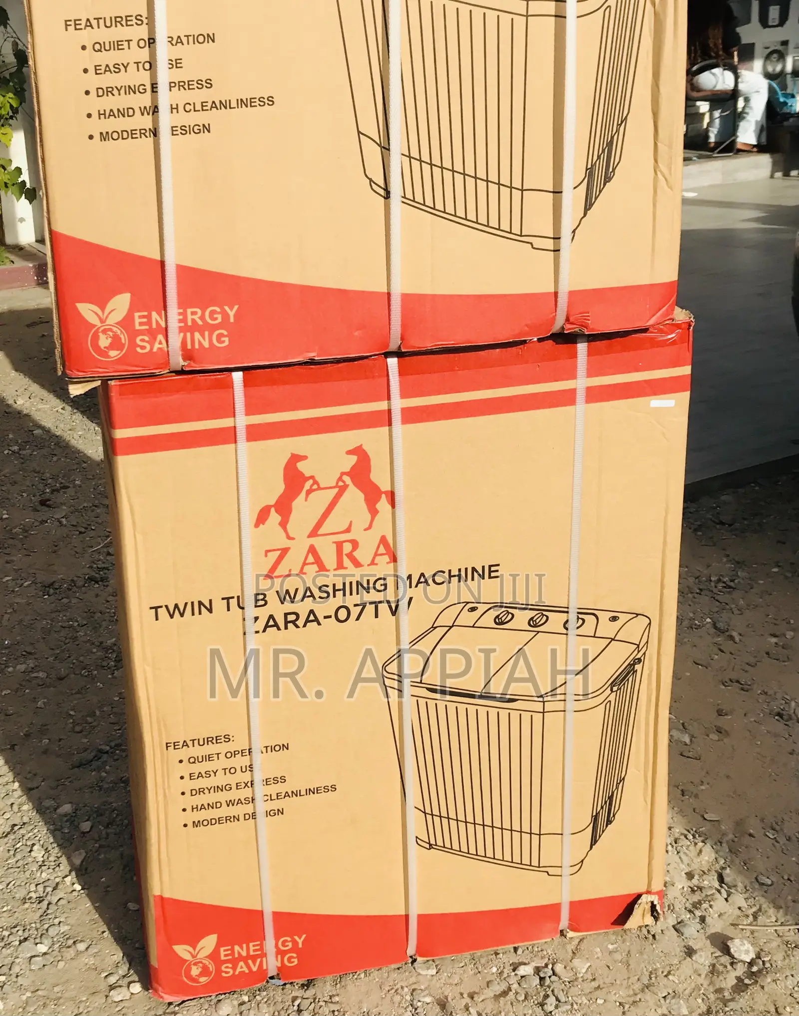 Choose Zara Freestanding 7kg Top Load Washing Machine.