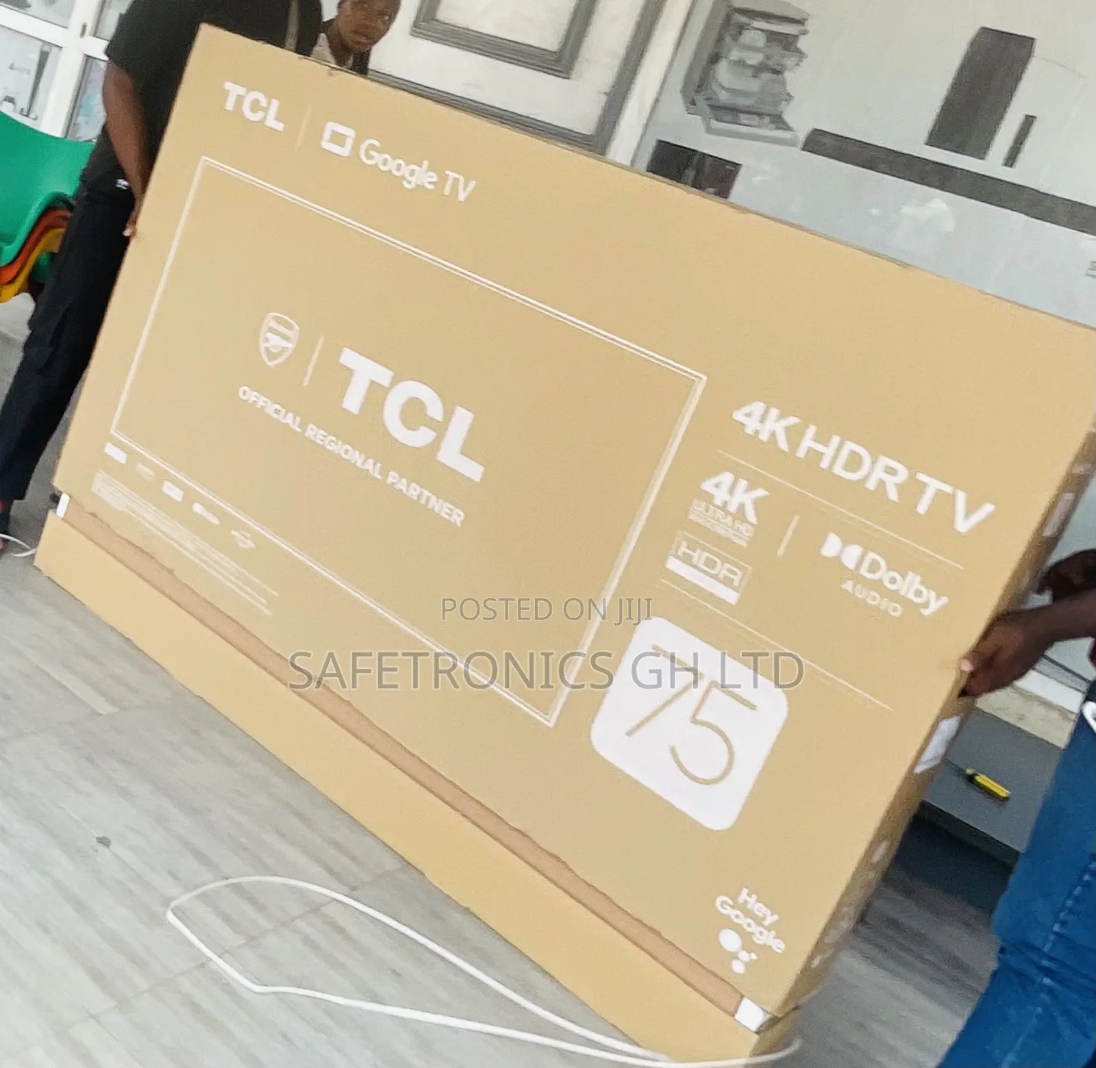 Kindly Buy New Smart Led Uhd TCL 75 Inch 75p755 Tv