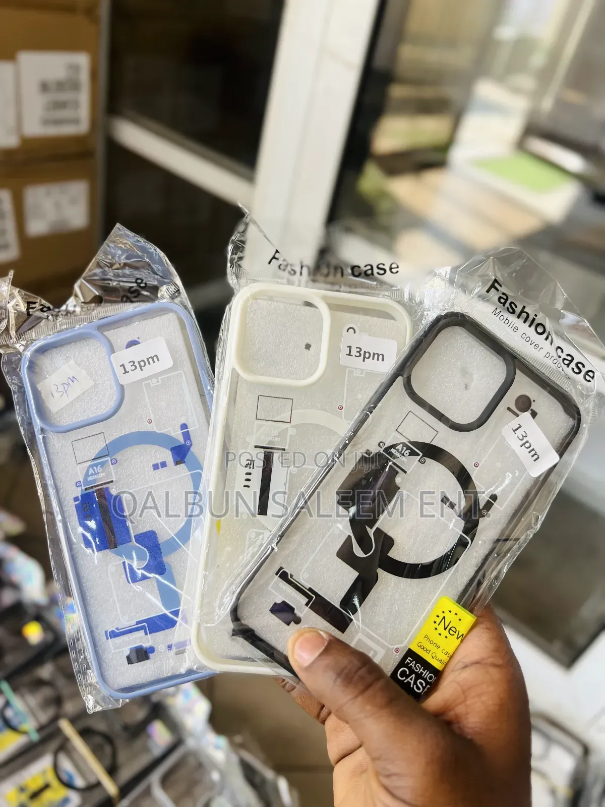 Apple A16 Clear Case Magnetic Ring For iPhone 11-15 Series