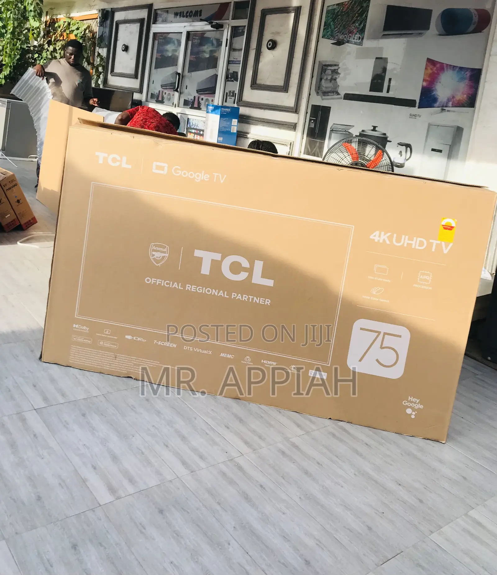 Uniquely Design TCL 75p755 75” Ultra Hd Smart Television